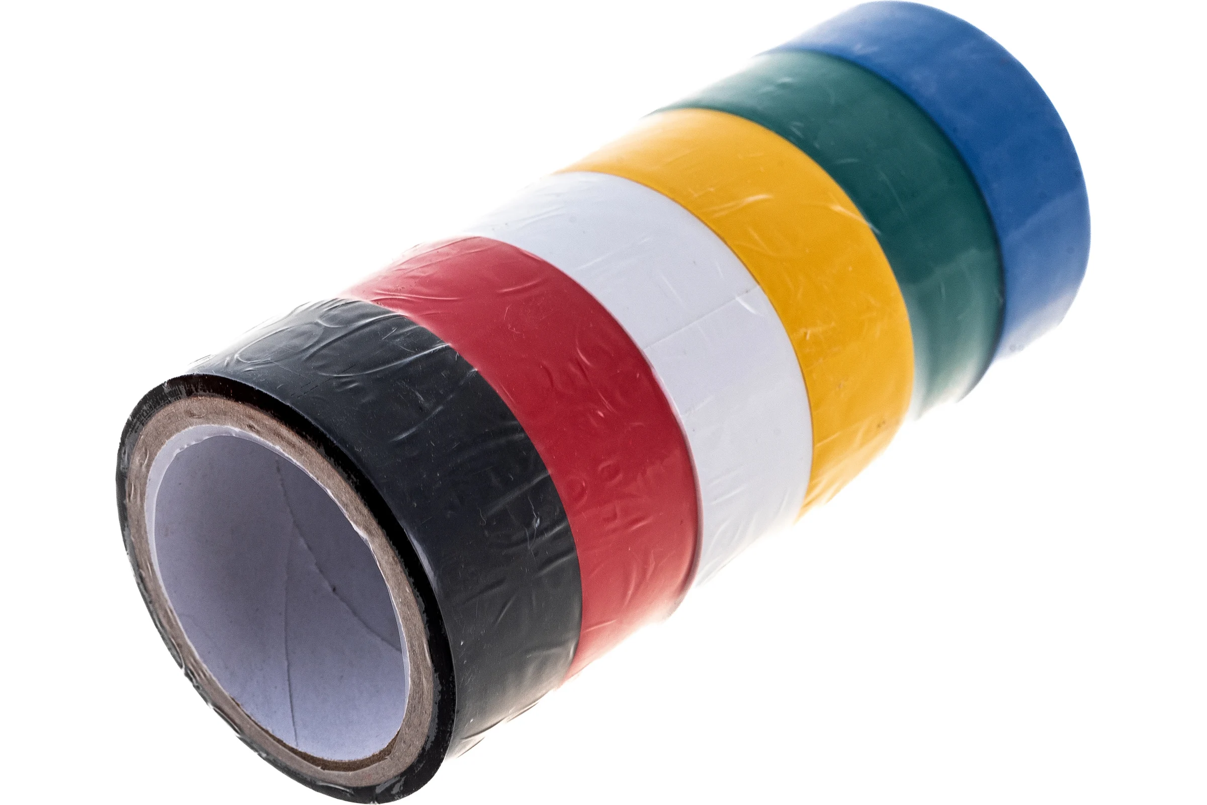 Изолента FIT IT PVC 19 мм х 0.13 мм х 3 м, 6 шт., цветная 11027
