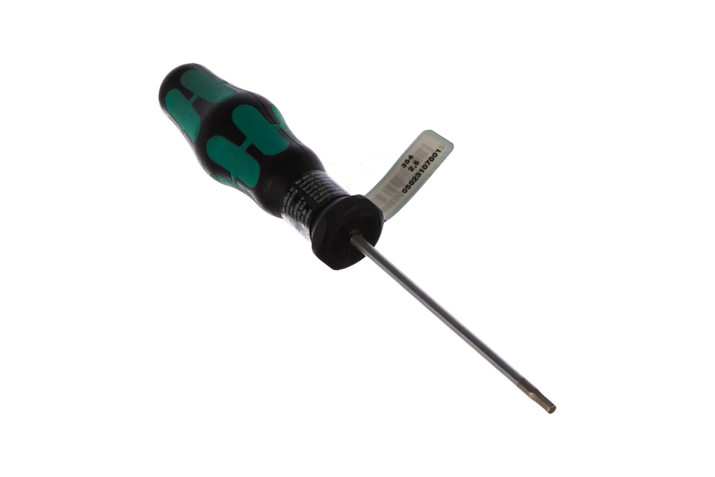 Отвертка WERA SW 2,5 MM WE-023107