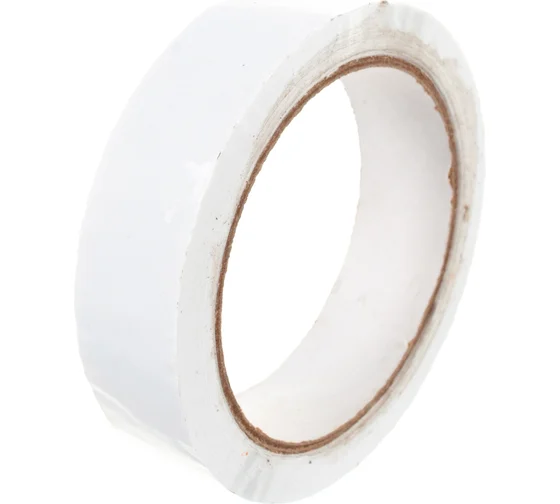 Упаковочная лента FOLSEN Hot-melt 25мм x 66м, белая, PP 45мк 042172505