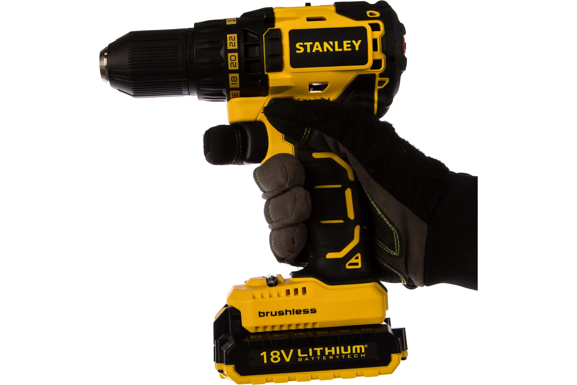 Аккумуляторная дрель-шуруповерт Stanley SBD20D2K