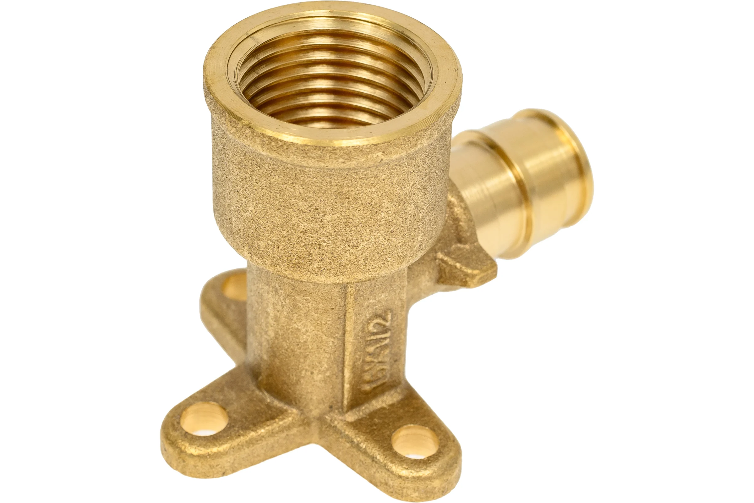 Водорозетка Usystems smart aqua латунная для труб pe-xa 16-rp1/2"вр l=43мм, тип 1 1135787