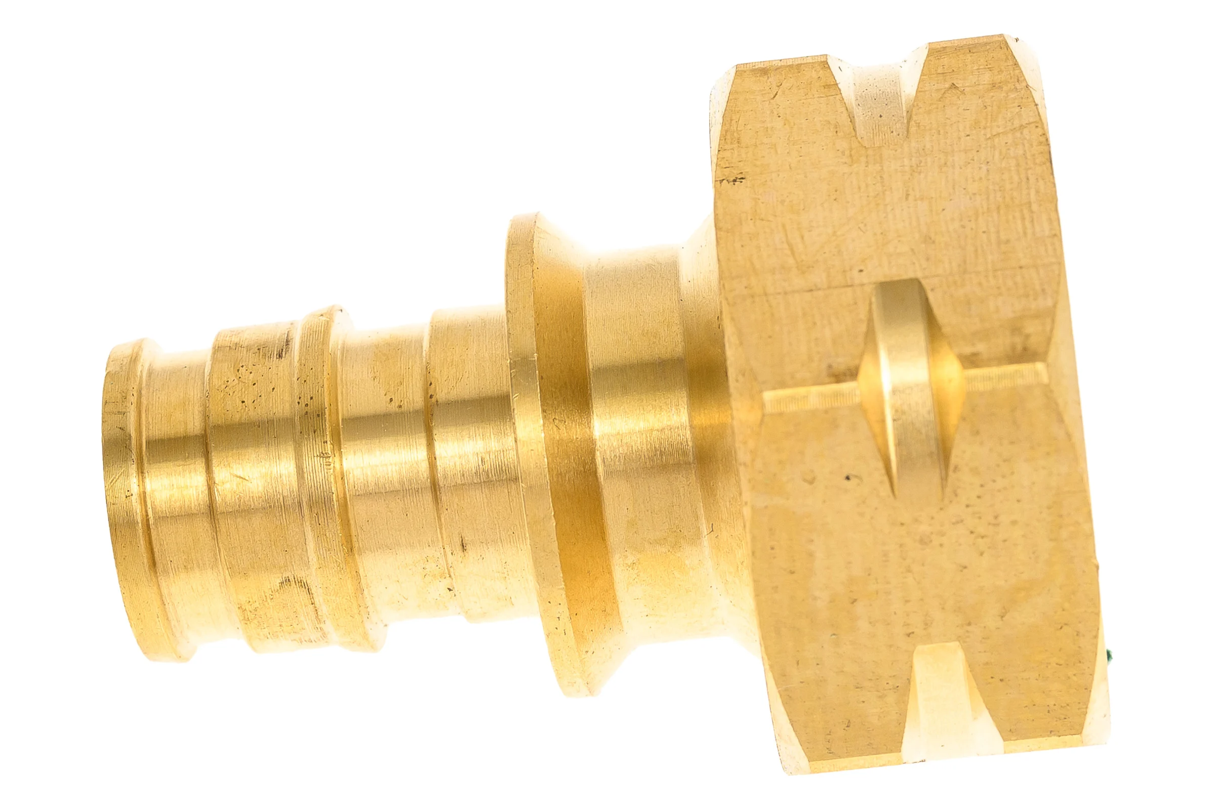 Штуцер Usystems с накидной гайкой, латунный для труб pe-xa 16-g3/4"нг, тип 2 1136021