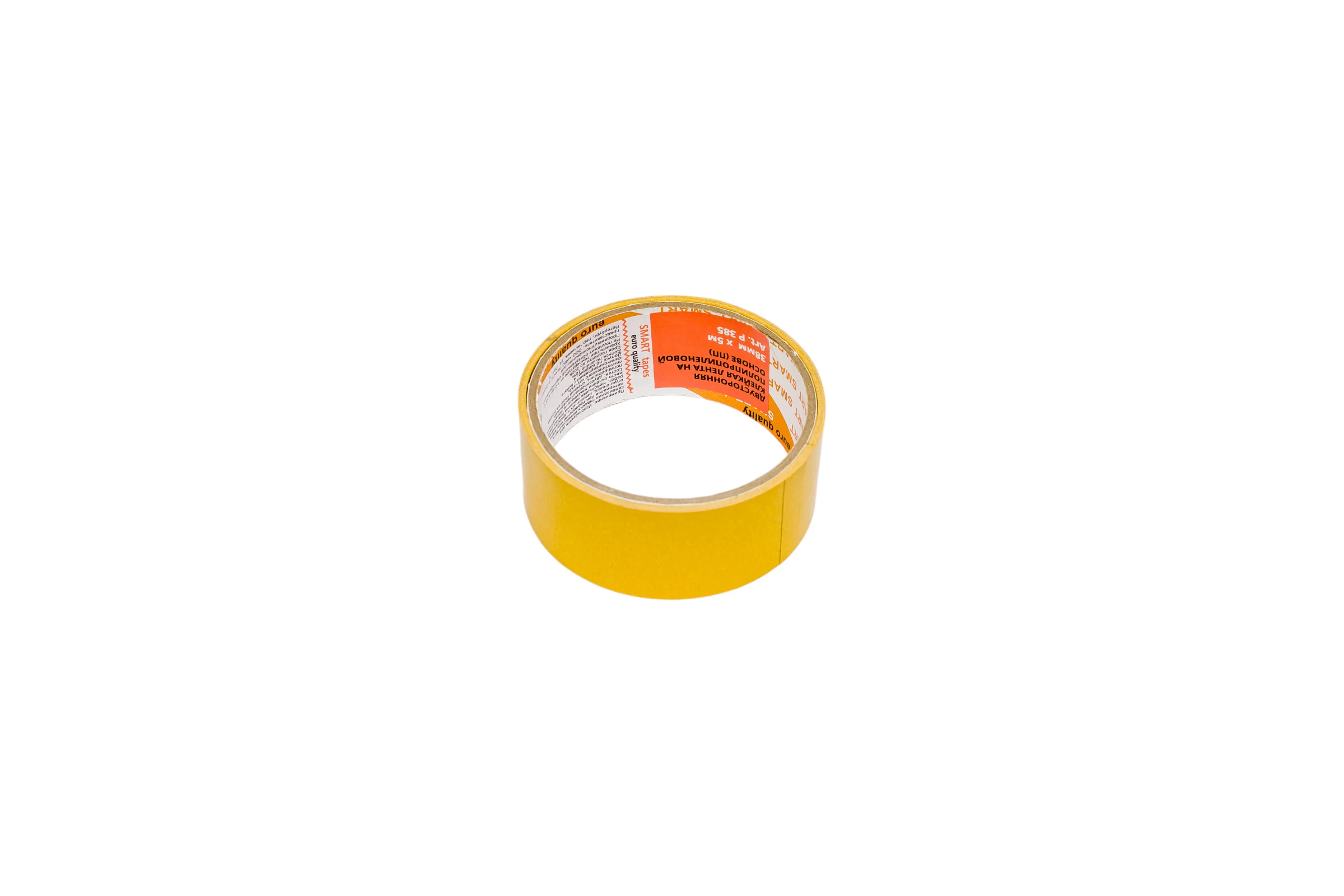 Двусторонняя лента SMARTTAPES 38 мм, 5 м, на полипропиленовой основе P385
