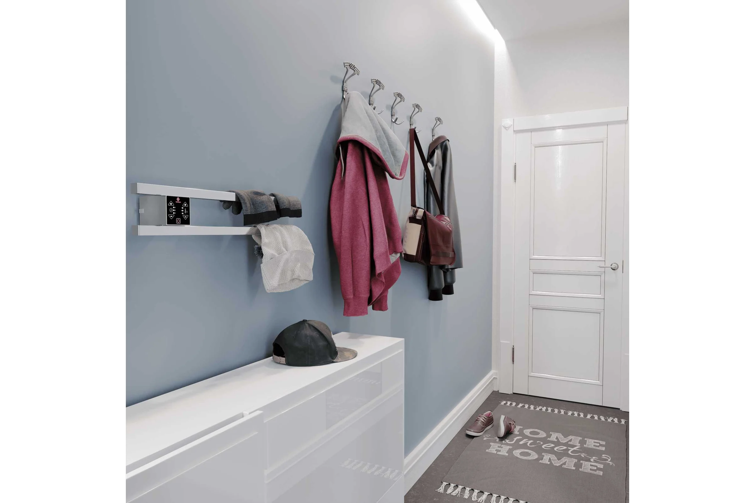 Электро полка Terminus Smart dry п2 проф 500x90 4670078538758