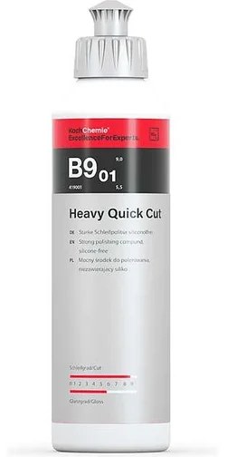 Абразивная полировальная паста heavy quick cut b9.01 250 мл 419250 Koch Chemie 053870 2816