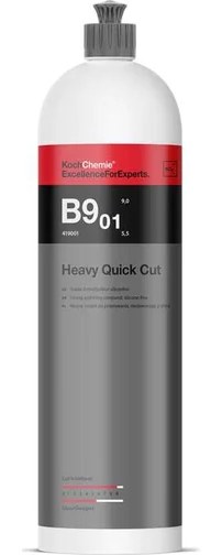 Абразивная полировальная паста heavy quick cut b9.01 1л 419001 Koch Chemie 053812 2815