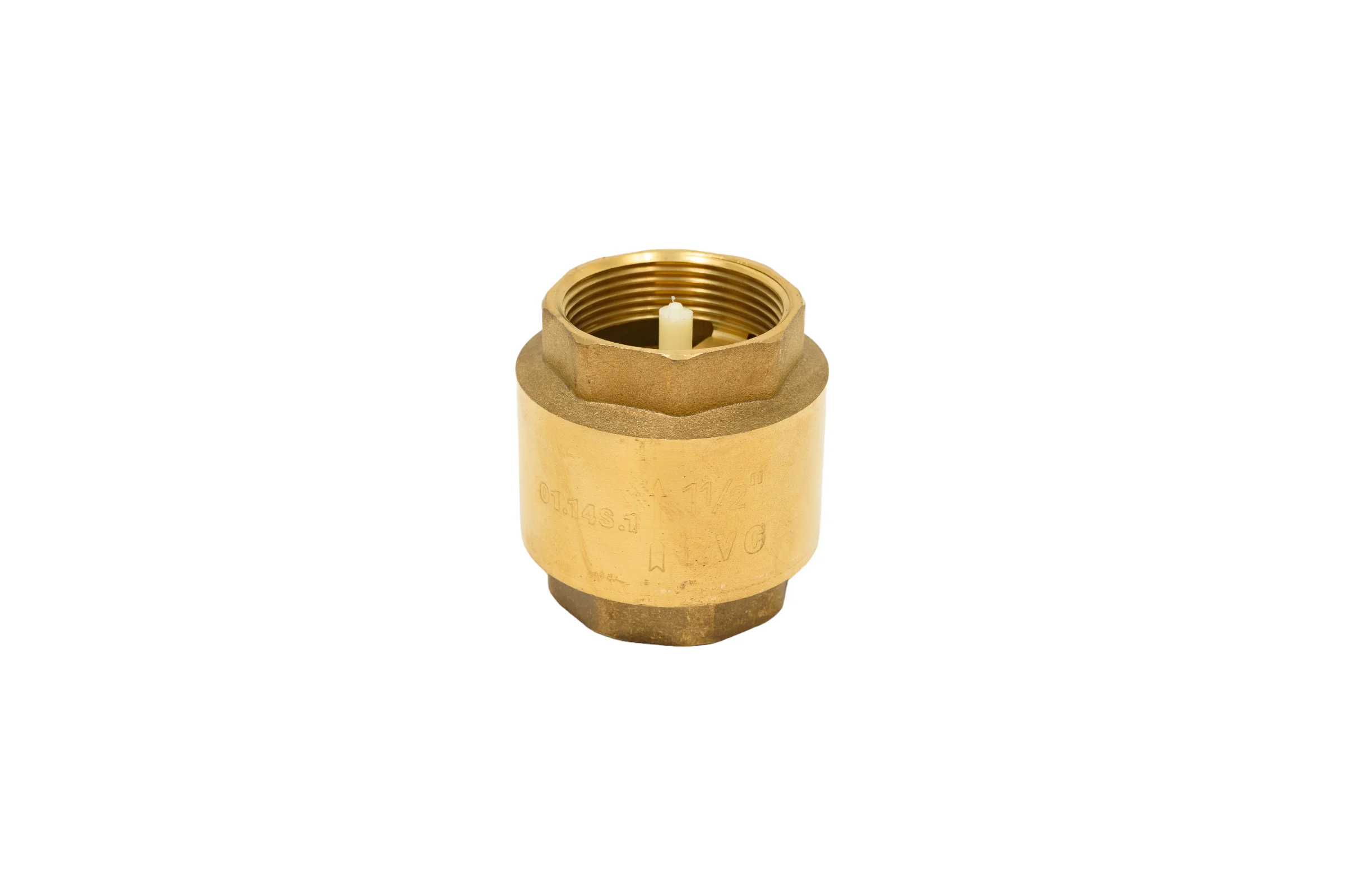 Обратный клапан Rvc 1 1/2" с пластиковым седлом 00254