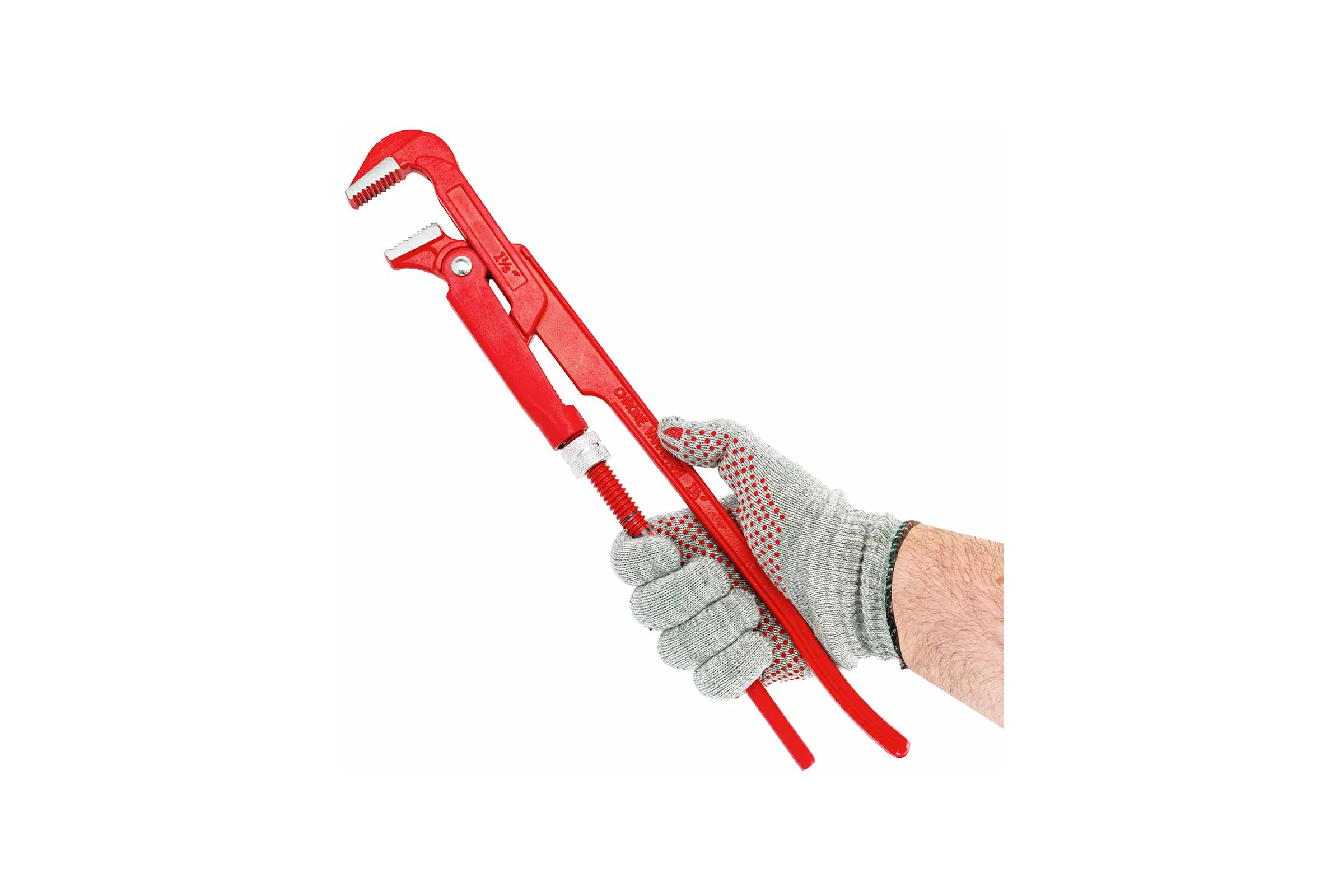 Ключ газовый Forcekraft 1,5", 90 (захват: 70 мм) FK-684S17(26490)