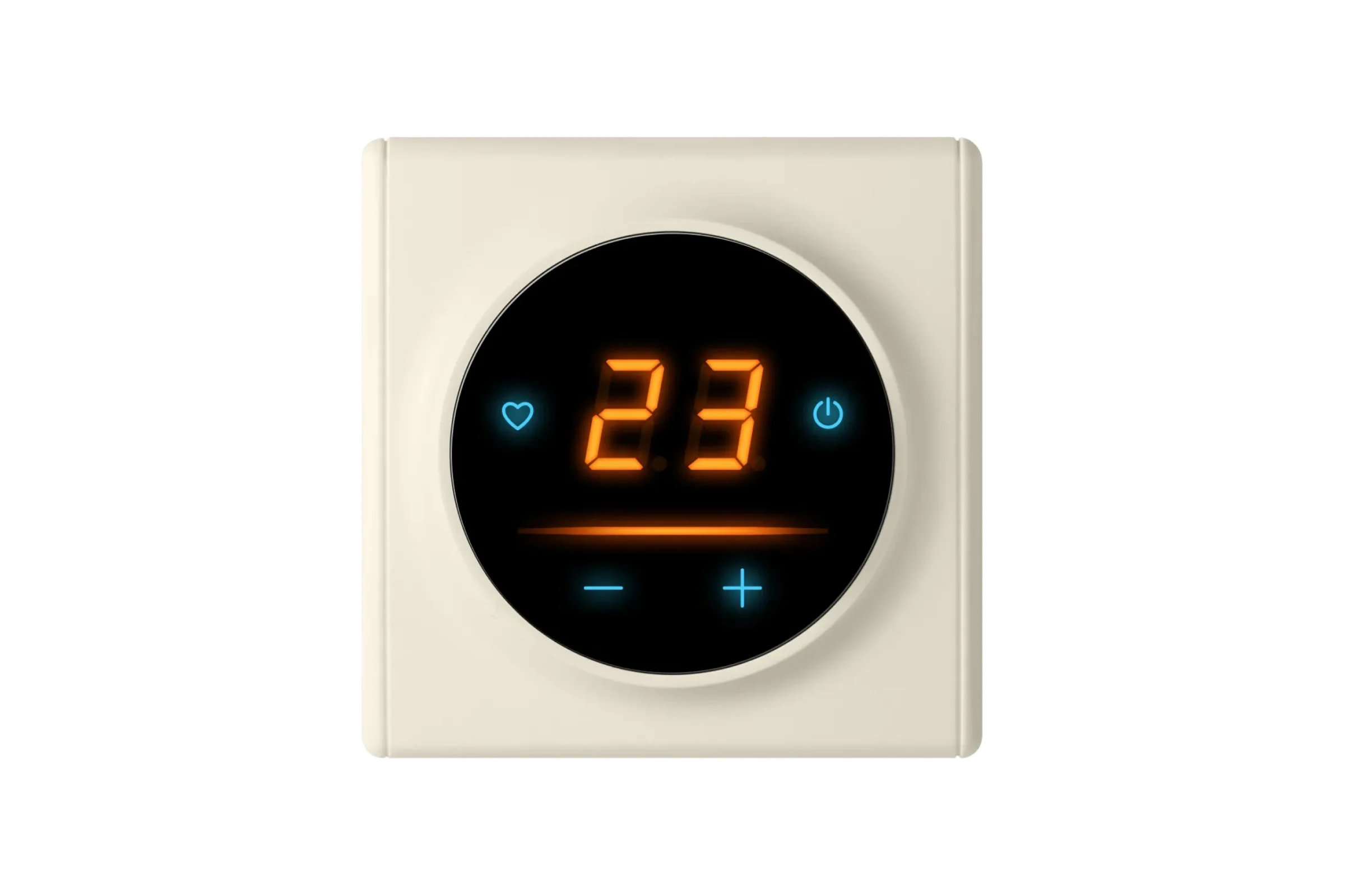 Терморегулятор OneKeyElectro c WiFi ОКЕ-25+рамка, бежевый 2289001