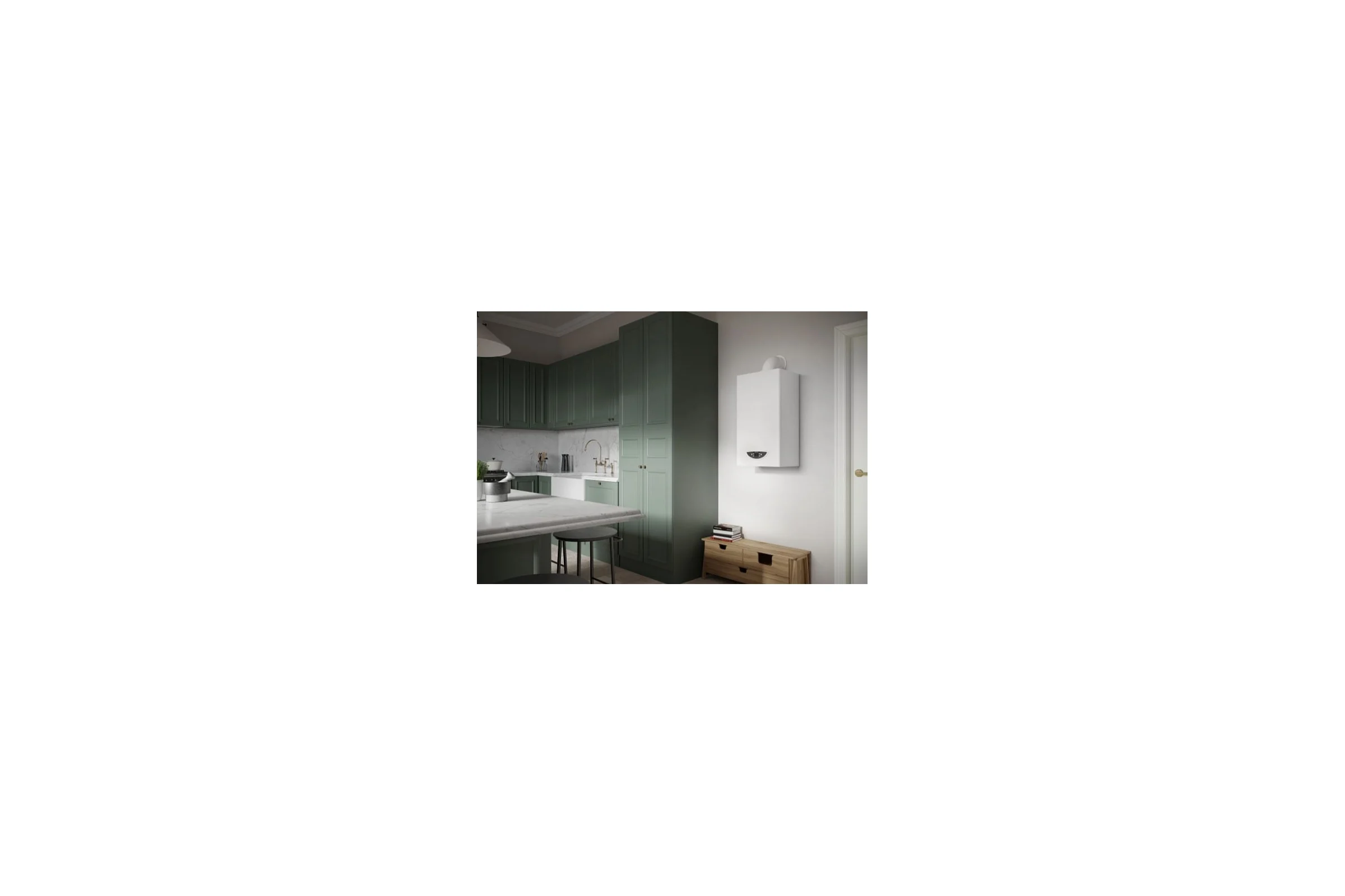 Настенный газовый котел Ariston egis xc 24 ff 3302266
