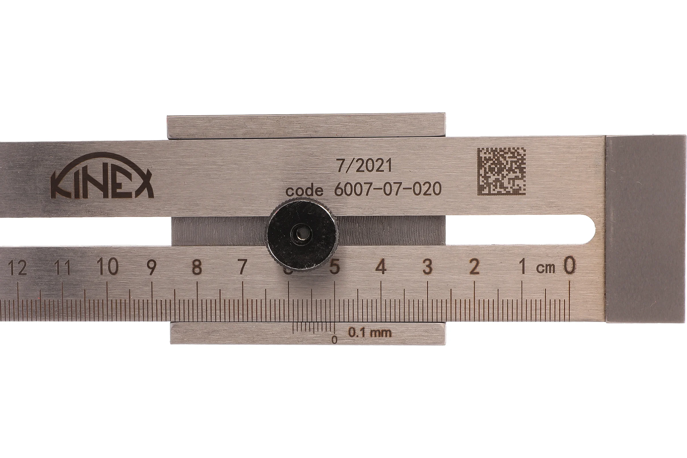 Линейка Kinex (K-MET) разметочная 200мм 0,1мм INOX 6007-07-020