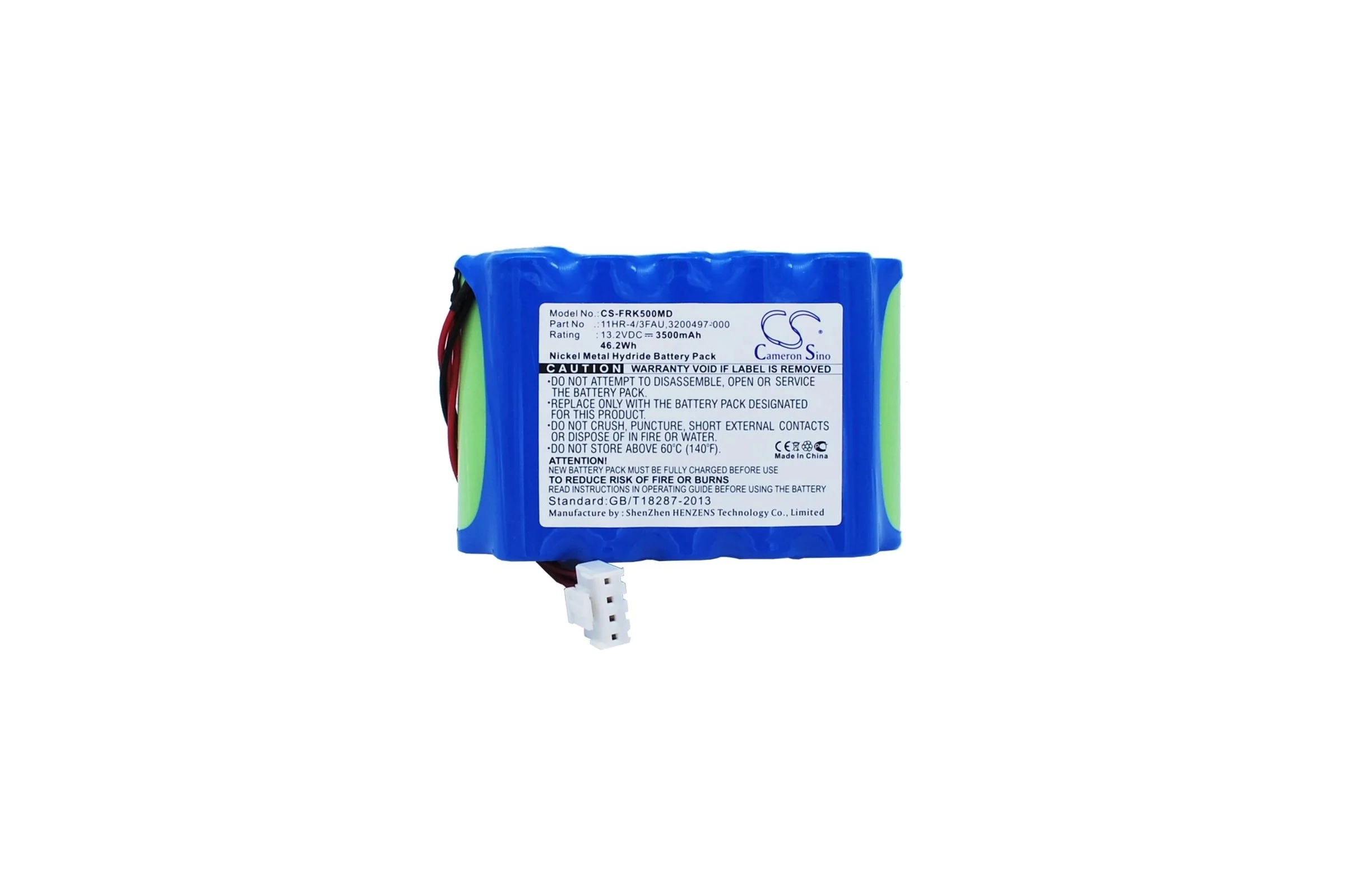 Аккумулятор CS-FRK500MD для Fujikura BTR-08, BTR-08R, FSM-17R, FSM-17S, 3.5Ah 13.2V Cameron Sino P102.00065