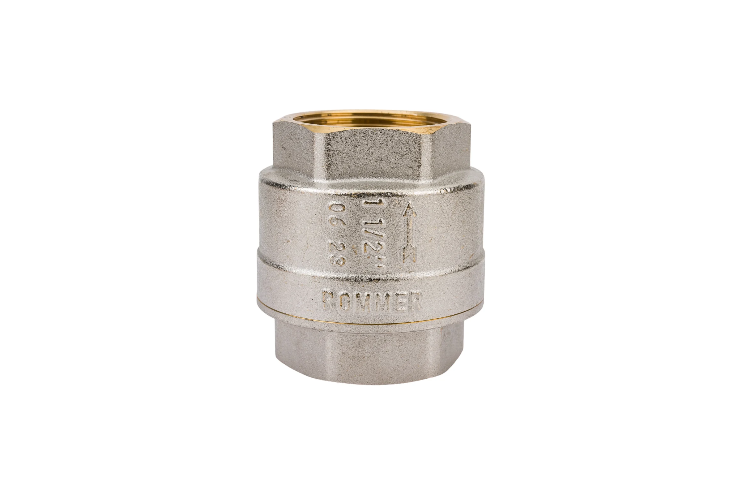 Клапан обратный ROMMER пружинный муфтовый 1 1/2 RVC-0001-000040 RG0091NNGUDB36