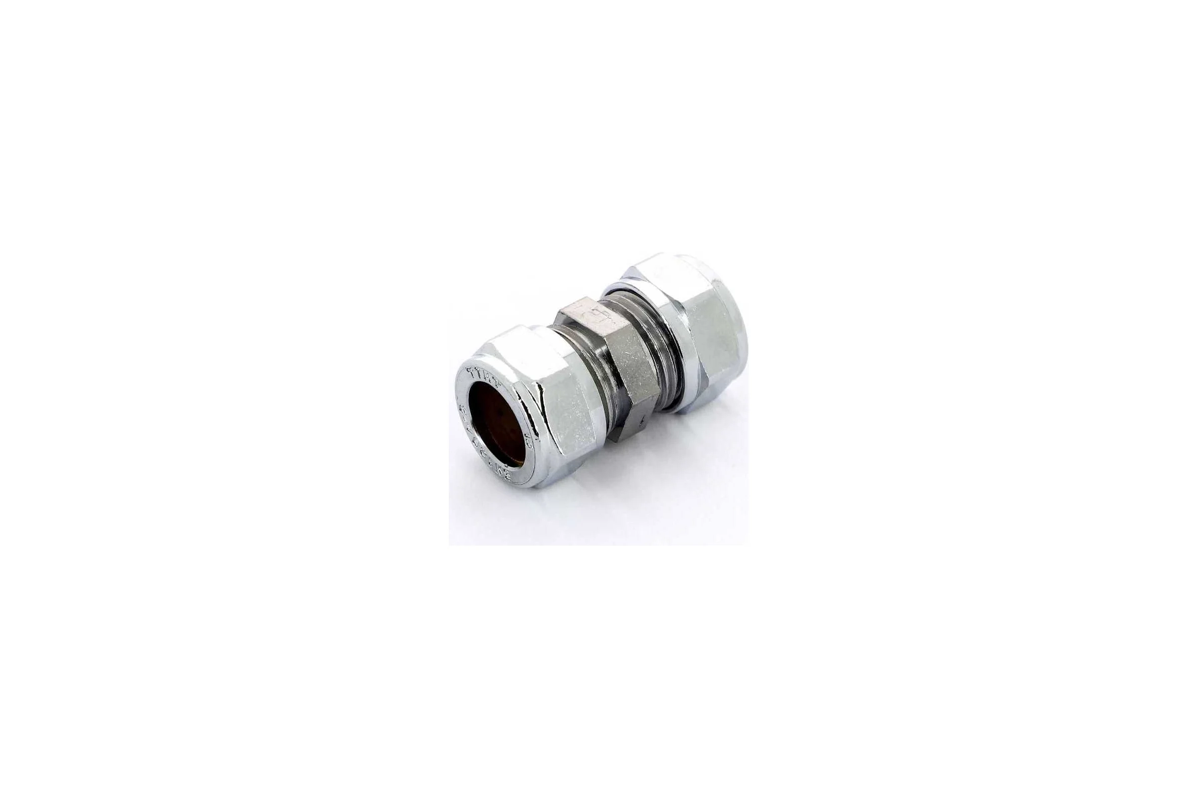 Прямое соединение Tiemme 15x12 обжим хром 1130058/1101C151200CZ