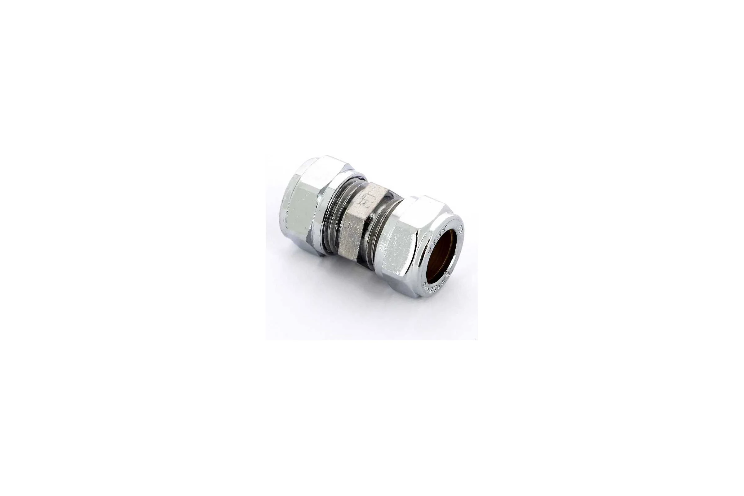 Прямое соединение Tiemme 15x12 обжим хром 1130058/1101C151200CZ