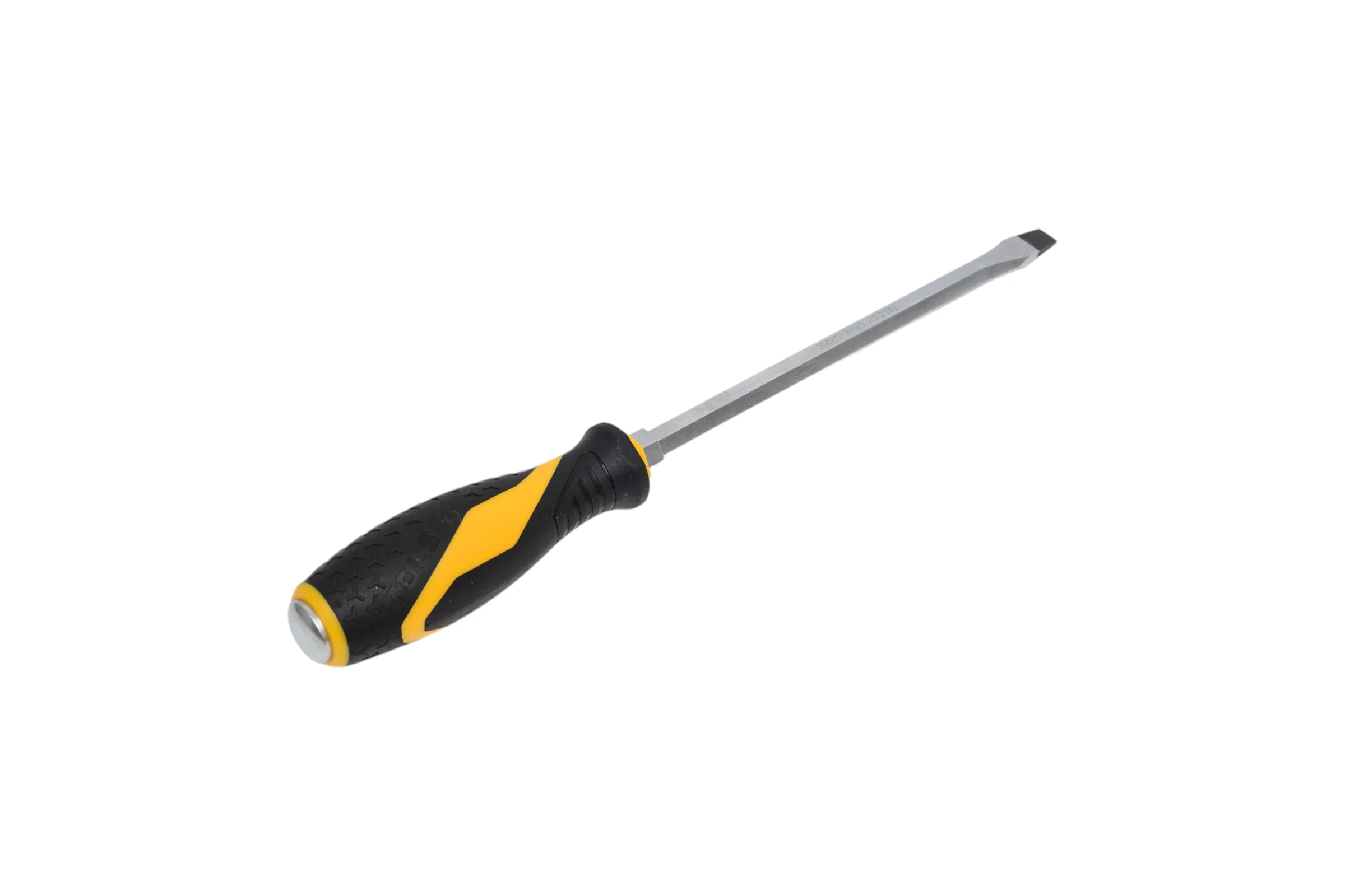 Шлицевая отвертка TOLSEN GRIPro Slotted 10.0 мм, 200 мм, силовая 20119