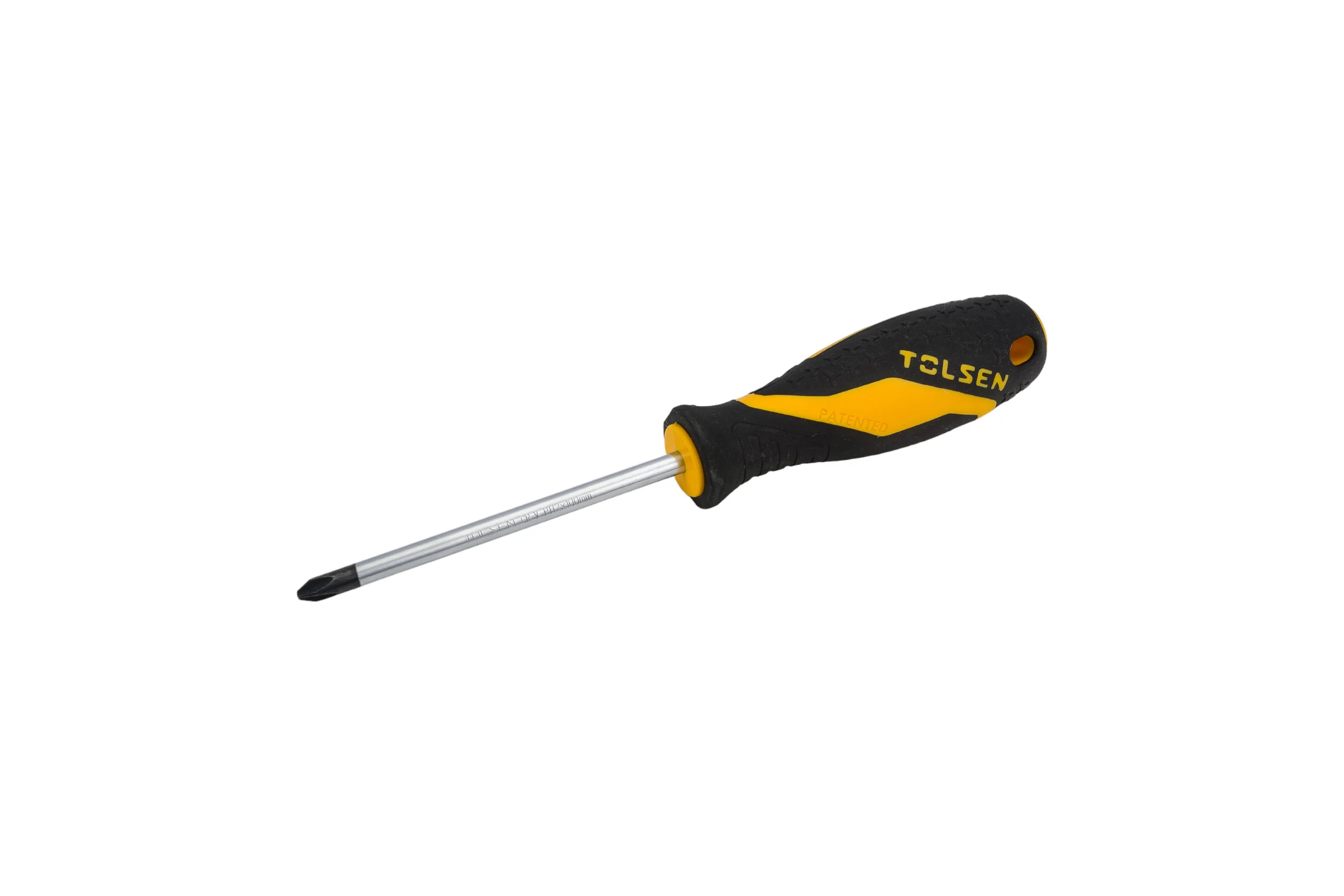 Крестовая отвертка TOLSEN GRIPro Phillips №2, 100 мм 20154