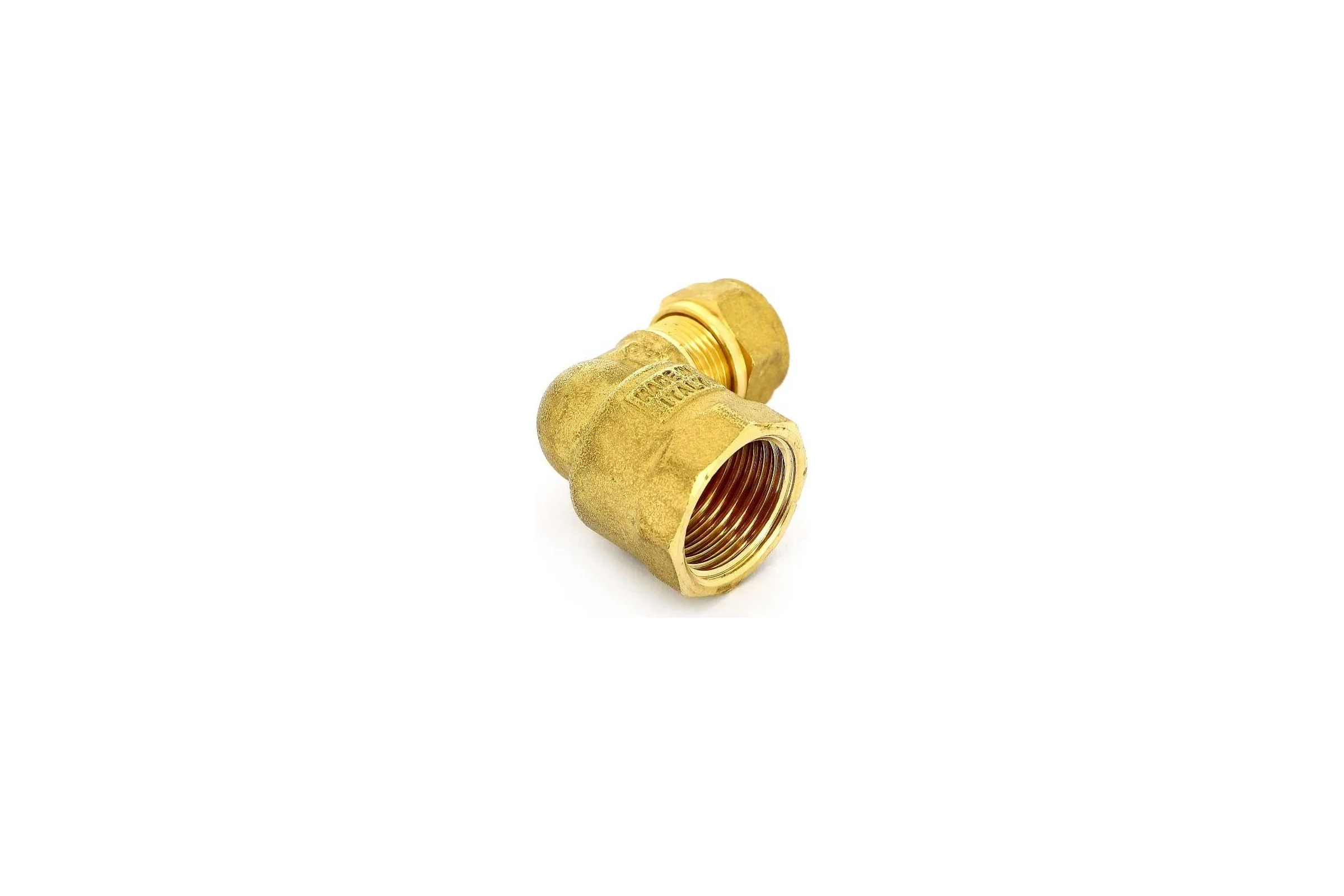 Угловое соединение Tiemme 22x1/2" В обжим 1000084/1005G002204