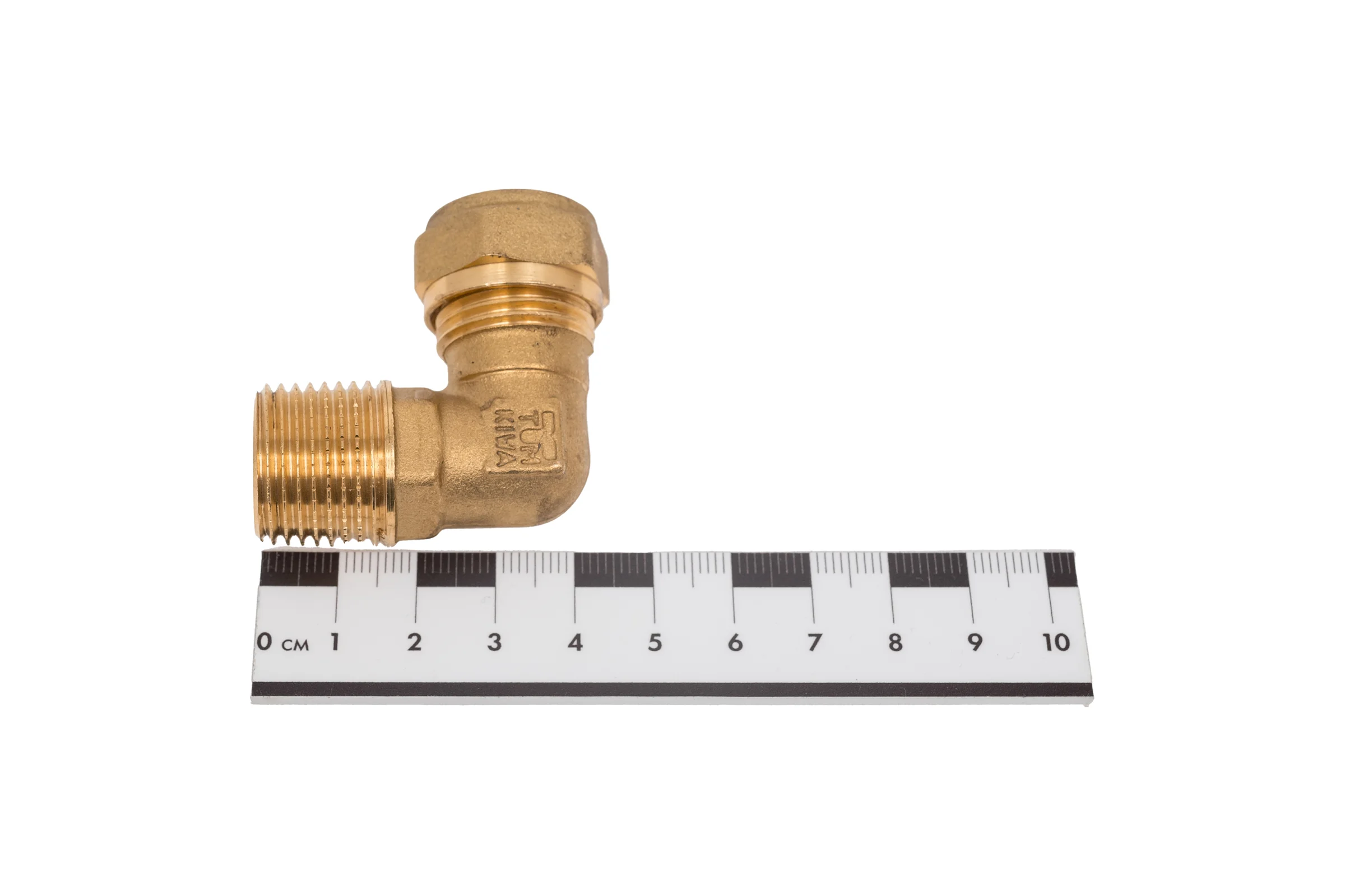 Угловое соединение Tiemme 15x1/2" Н обжим 1000027/1004G001504