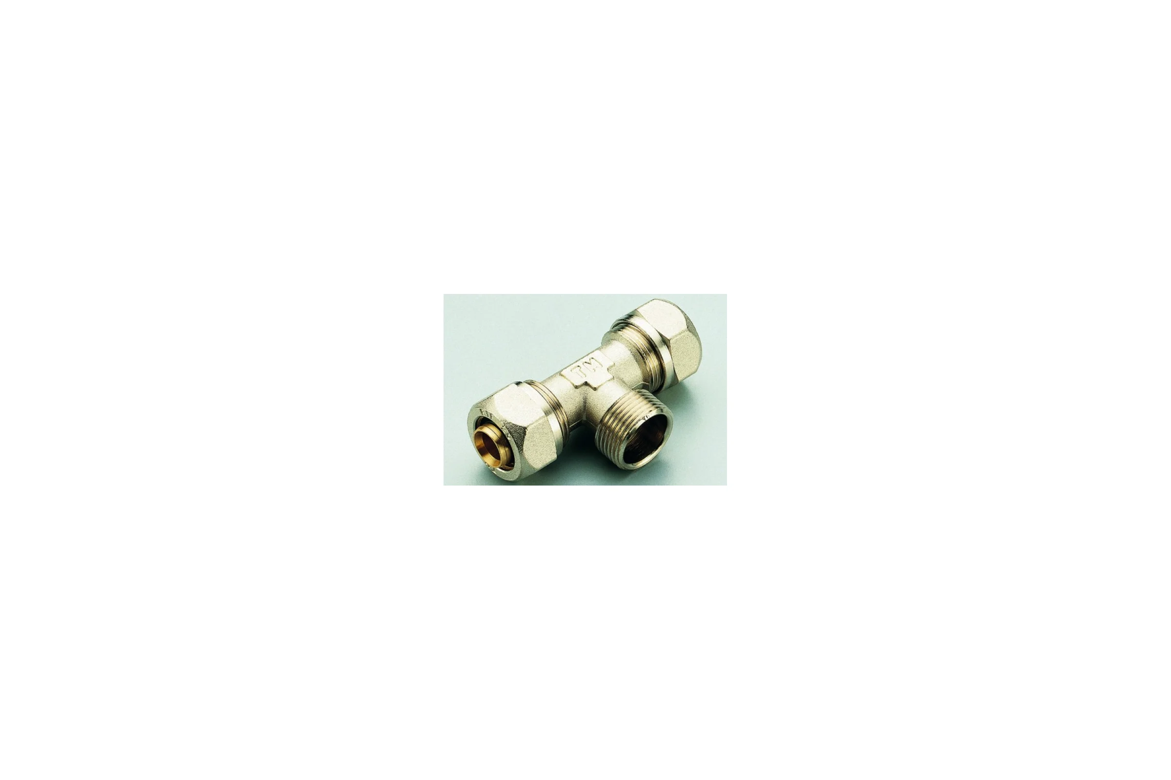 Тройник Tiemme 20x3/4"Нx20 (обжим) 1600076/1608N200520
