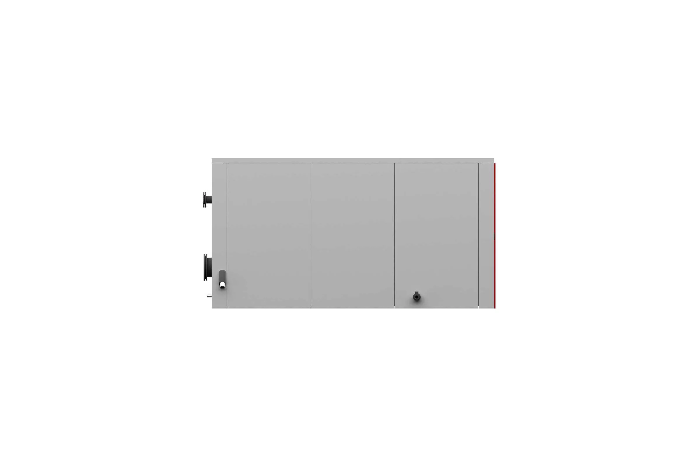 Газовый котел наружного размещения Teplofor Lextop MINI DN 35 (35 кВт) на базе настенных котлов 8880411