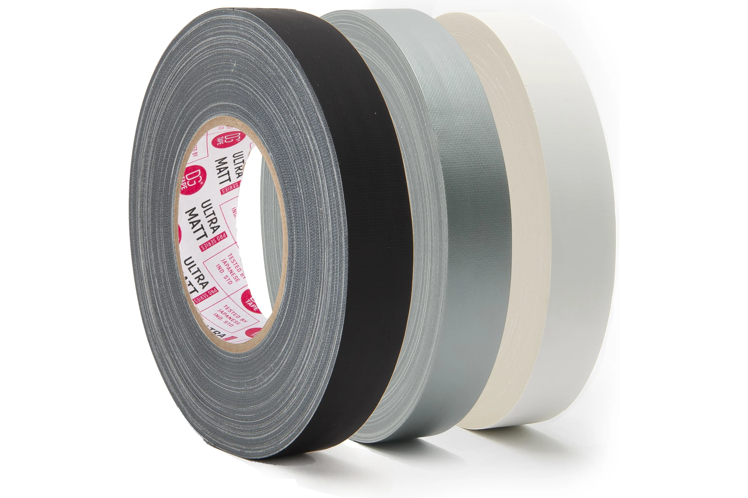 Клейкая лента DGTAPE ultraMATT - Гаффа тейп 25мм/50м - Черный UM25/50/B