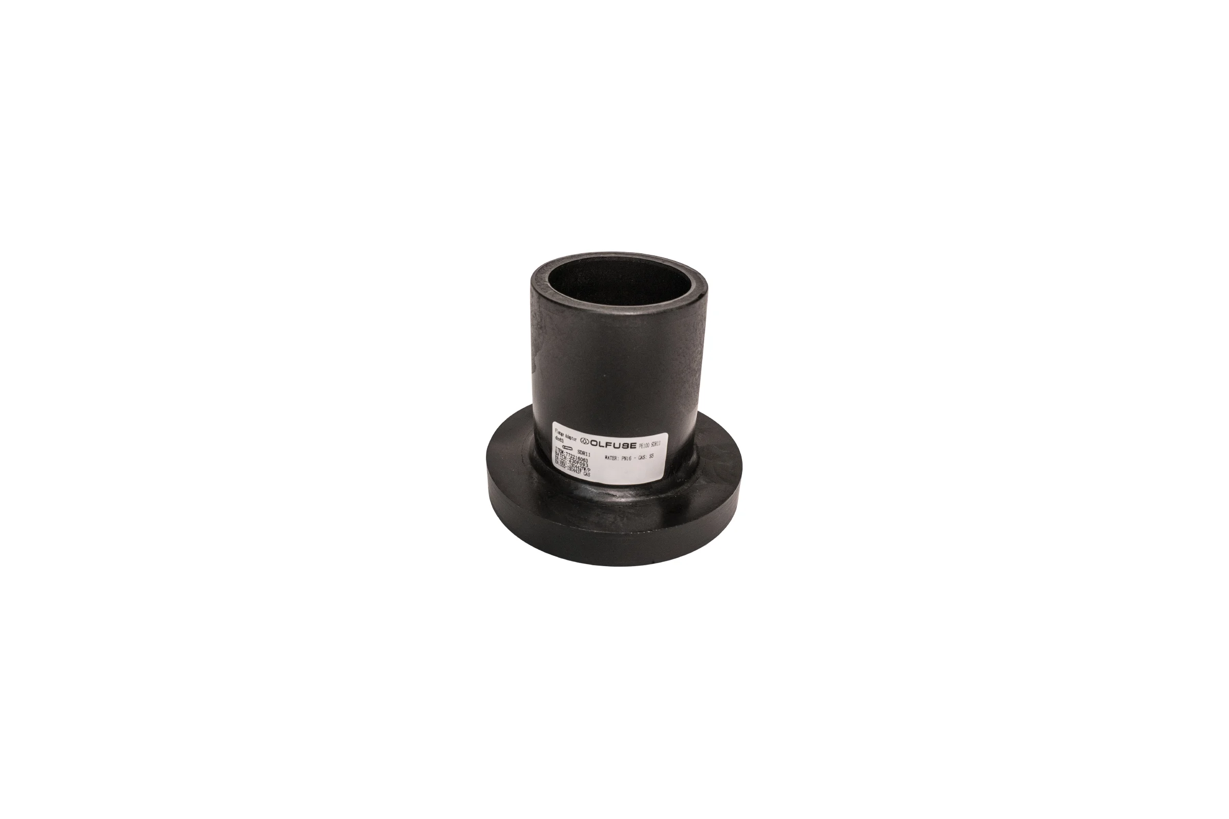 Бурт под фланец OLFUSE длинный pn16 sdr11 pe100 d63, 772216063