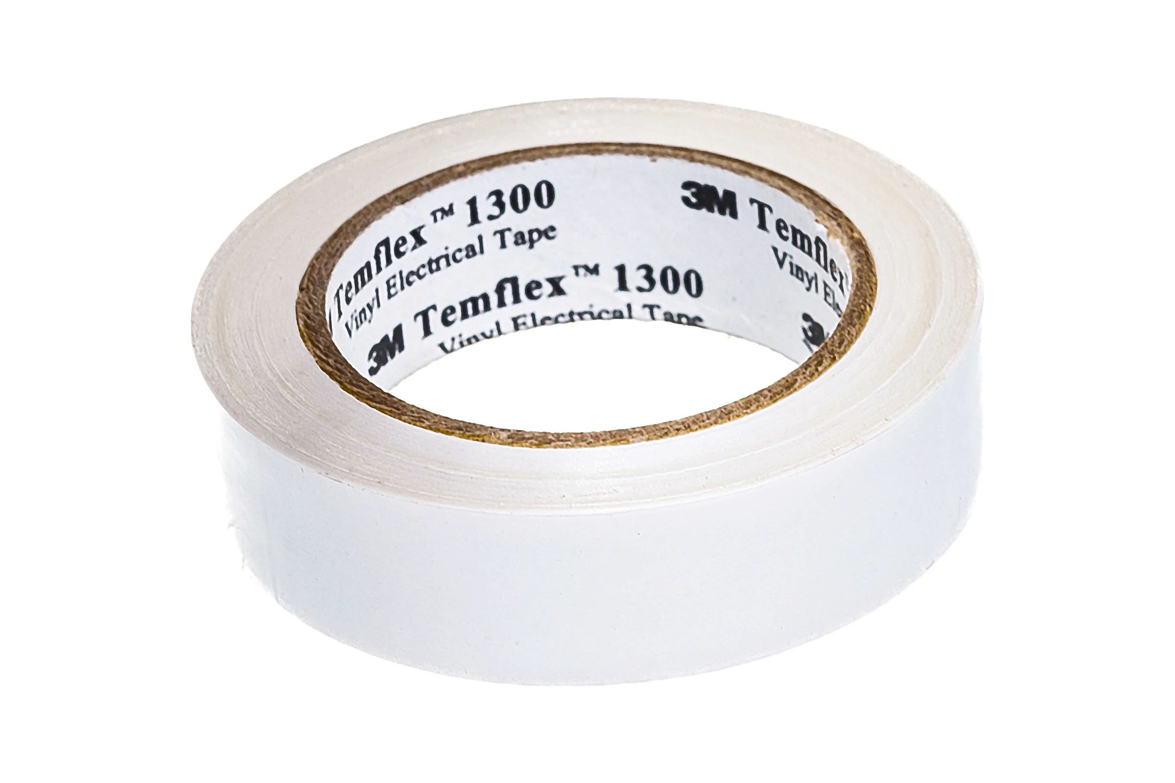 Изолента ПВХ 3М Temflex 1300 белая, рулон 15 мм x 10 м 7100081322