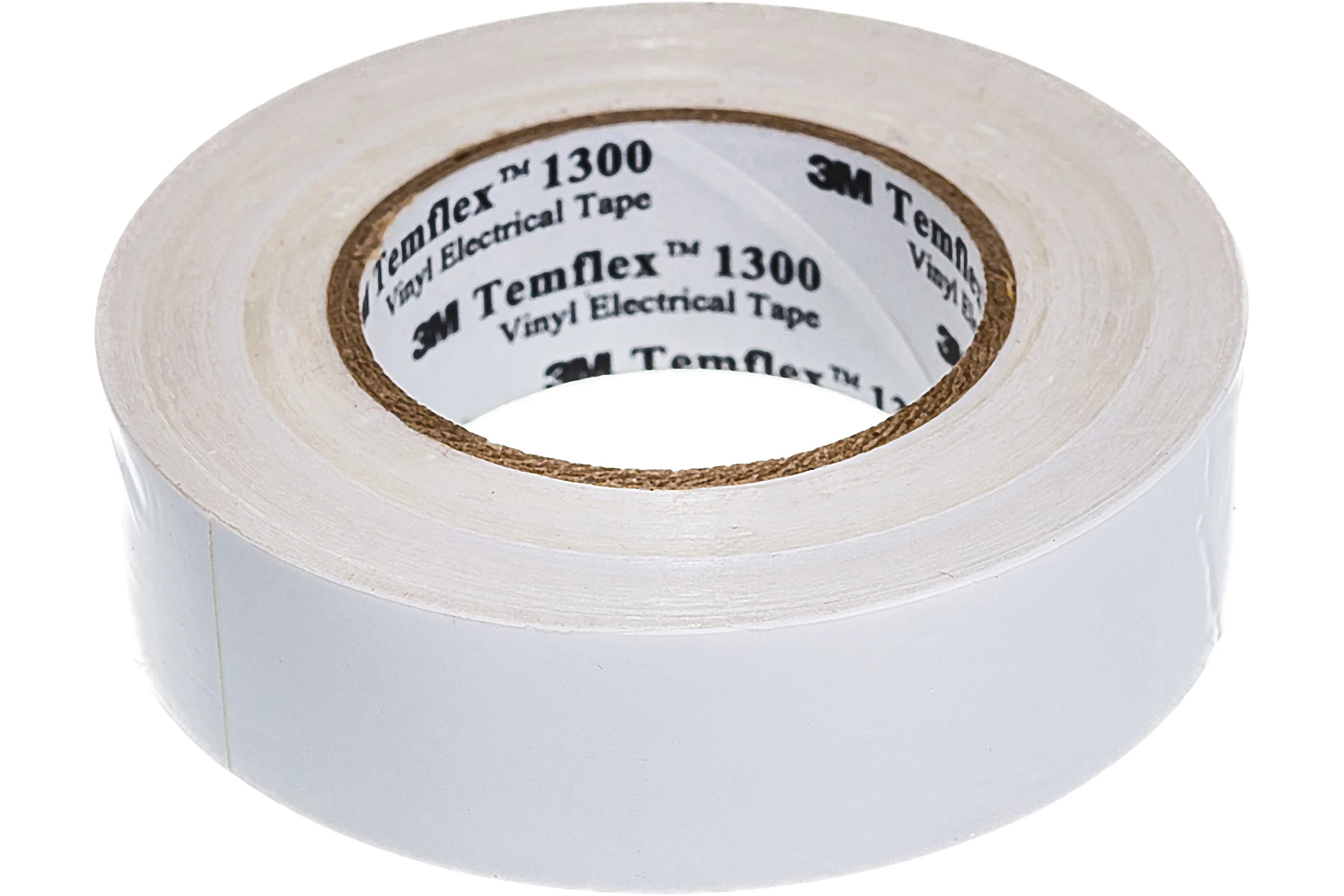 Изолента ПВХ 3М Temflex 1300 белая, рулон 19 мм x 20 м 7100080344