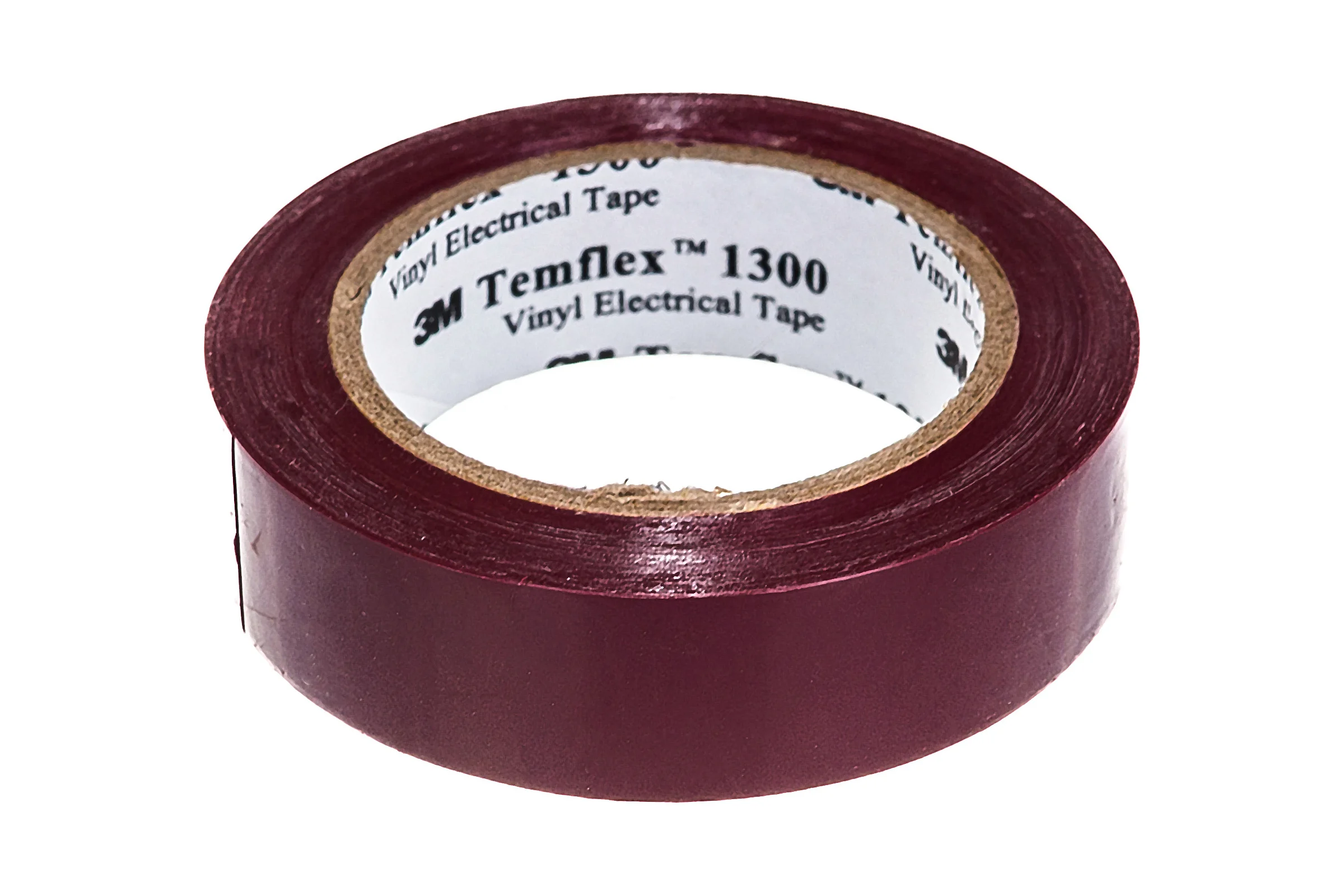 Изолента ПВХ 3М Temflex 1300 коричневая, рулон 15 мм x 10 м 7100081326