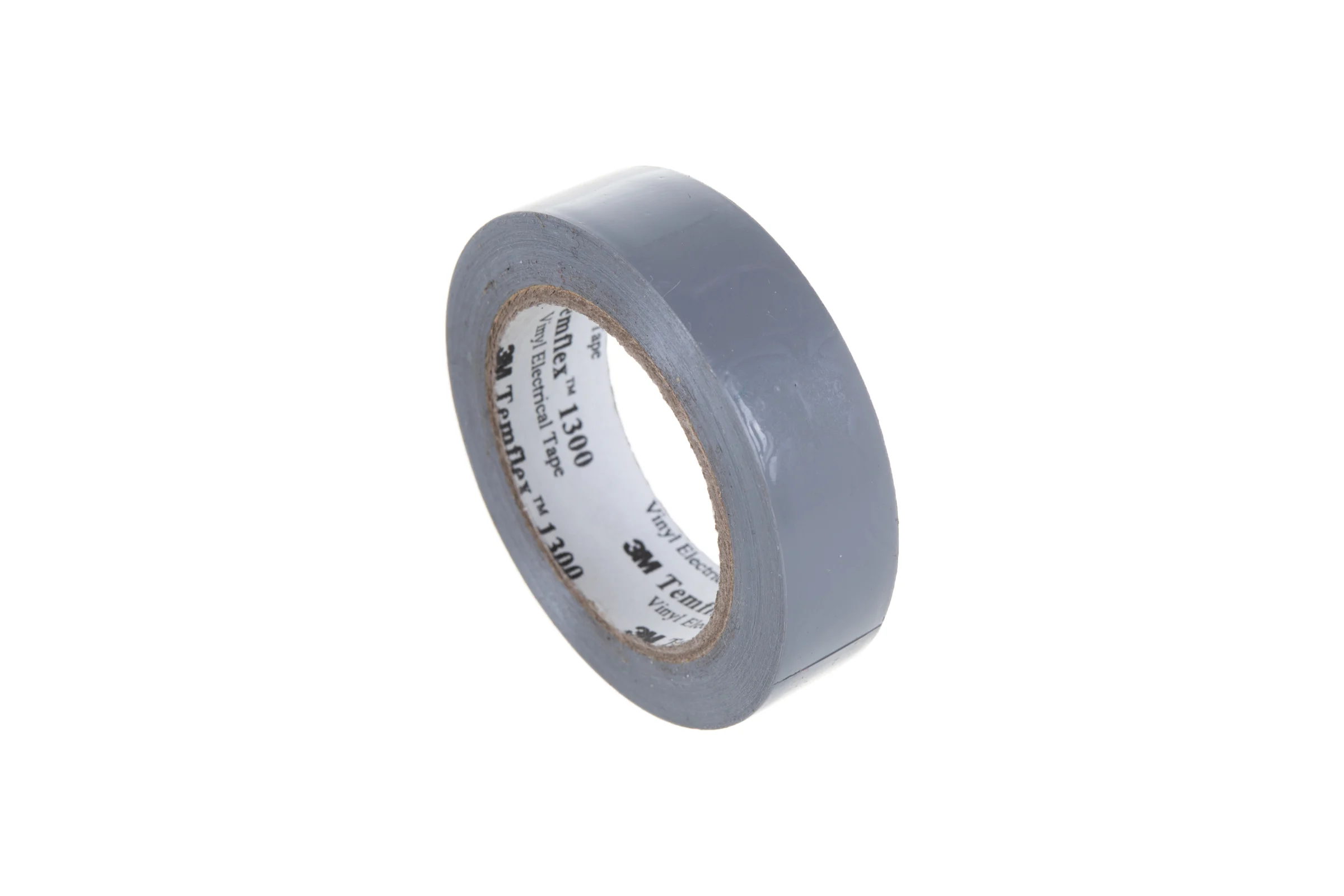 Изолента ПВХ 3М Temflex 1300 серая, рулон 15 мм x 10 м 7100081325