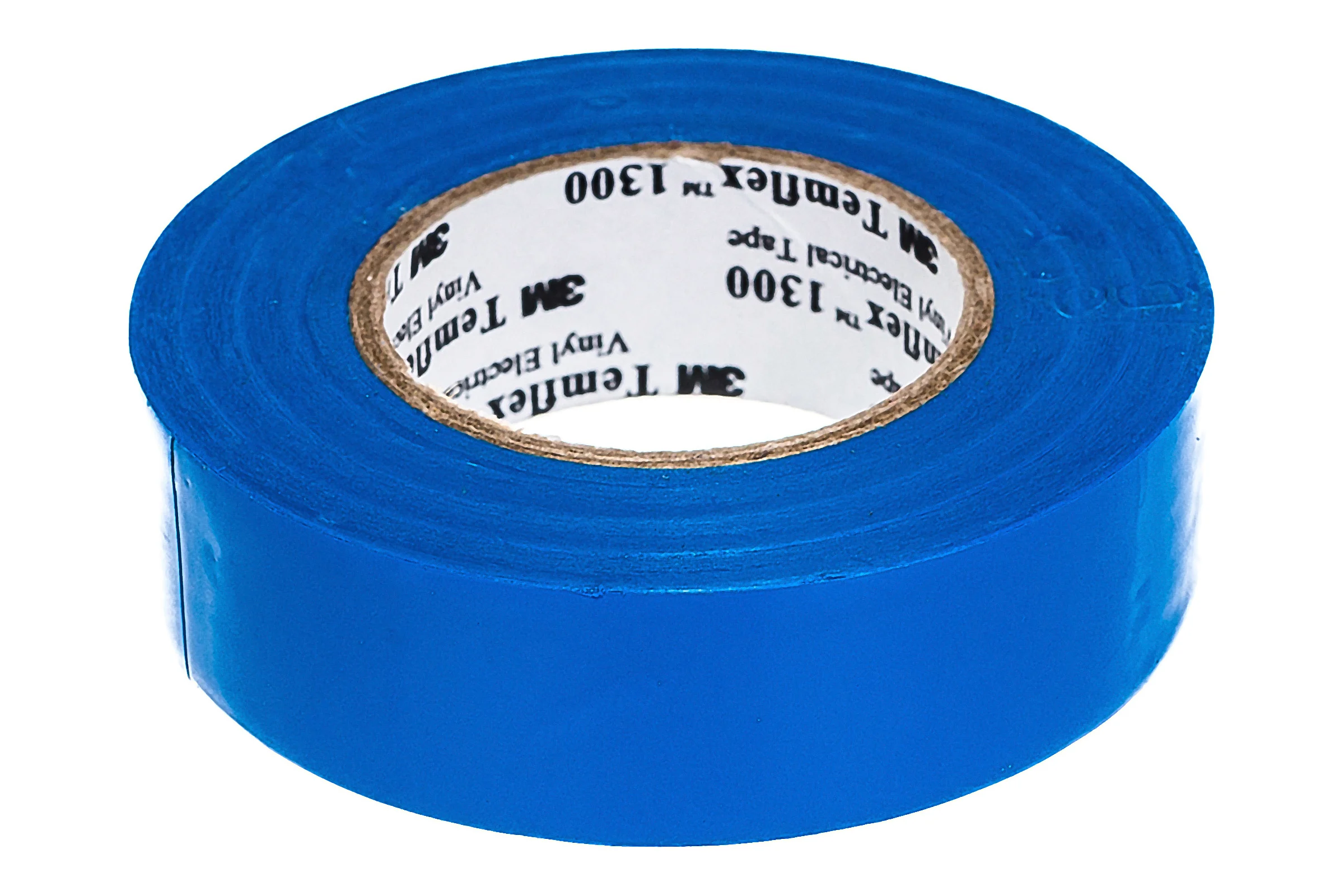 Изолента ПВХ 3М Temflex 1300 синяя, рулон 19 мм x 20 м 7100080345 1300-19С