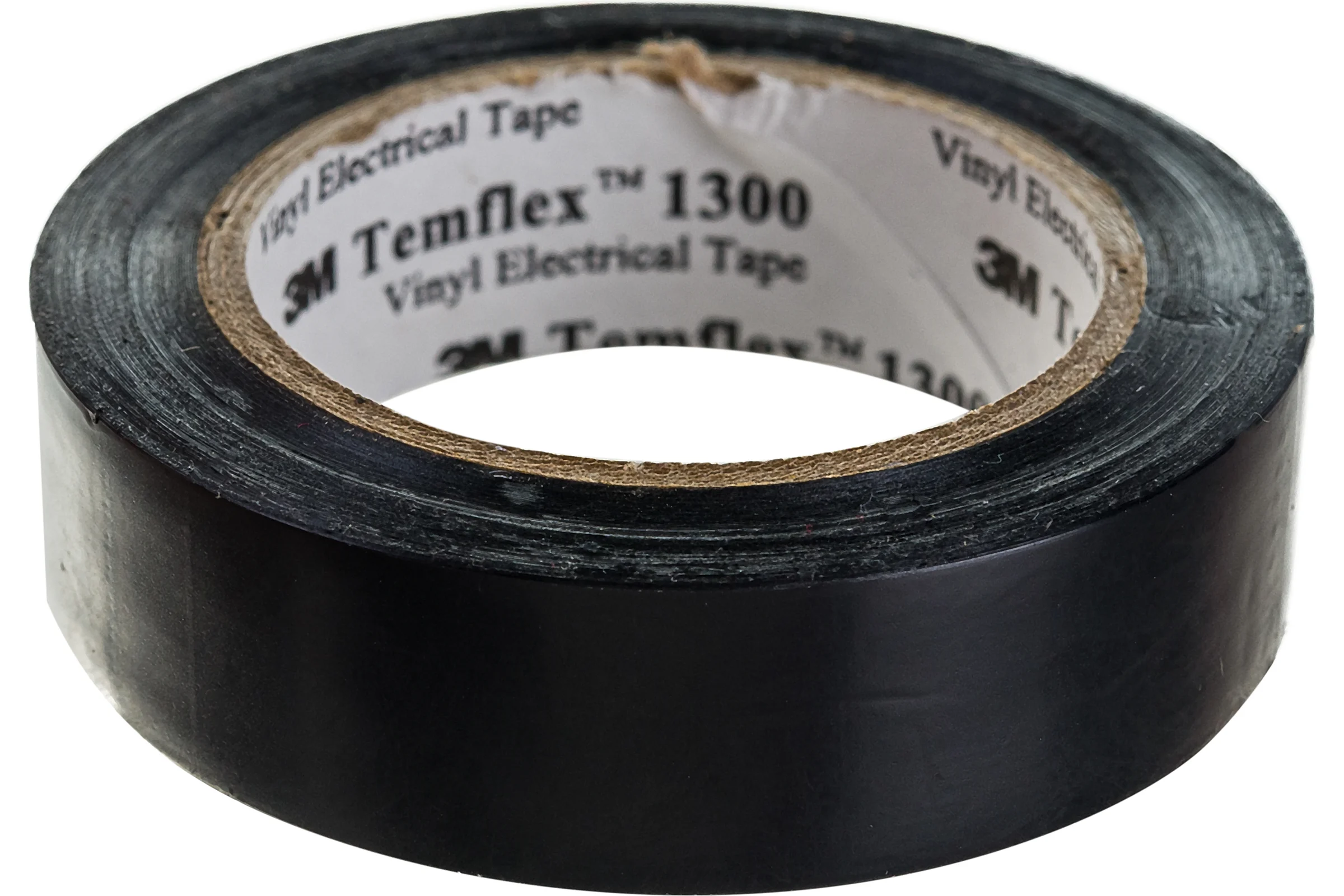 Изолента ПВХ 3М Temflex 1300 черная, рулон 15 мм x 10 м 7100080349