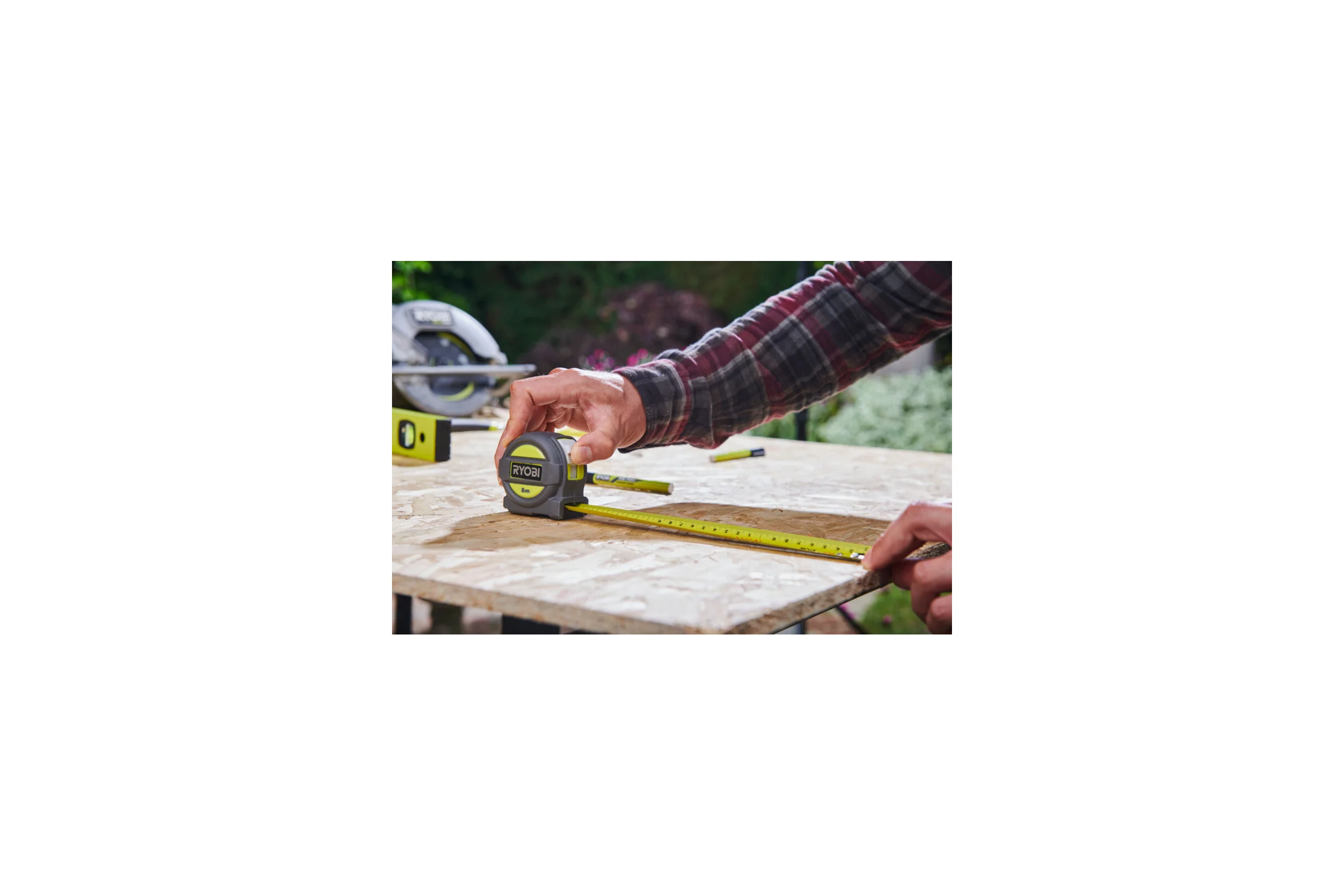 Рулетка, 8м Ryobi RTM8M 5132004361