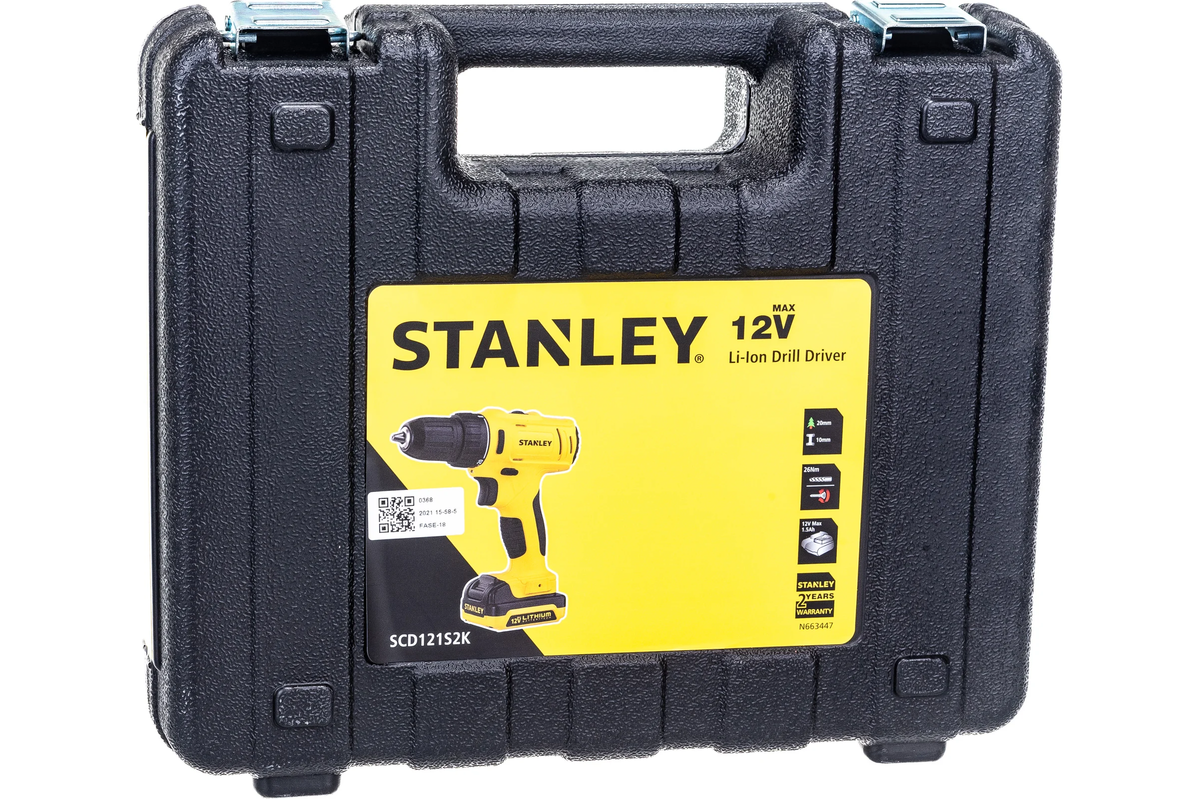 Аккумуляторная дрель-шуруповерт Stanley SCD121S2K