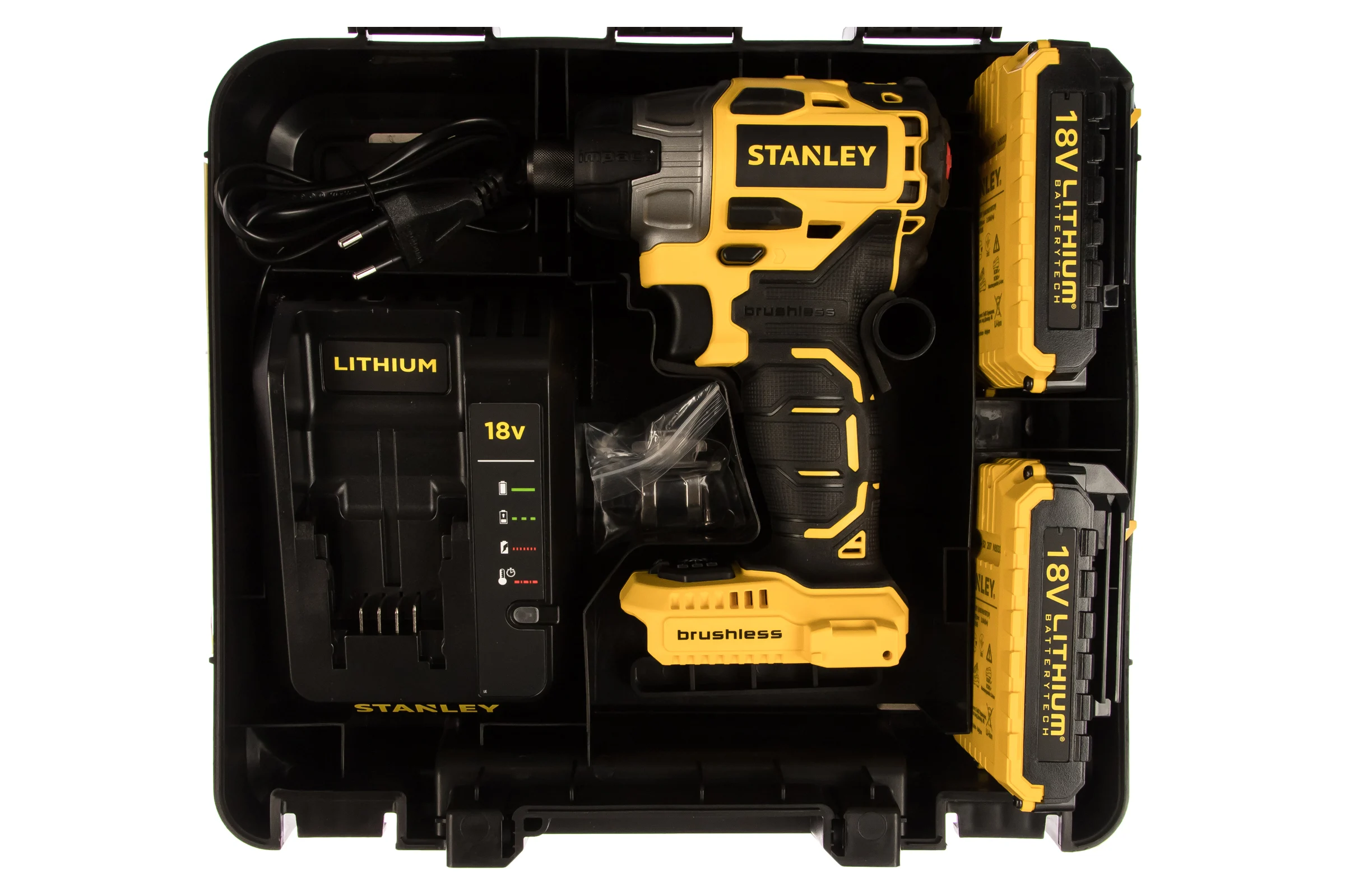 Аккумуляторный гайковерт Stanley SBI201D2K