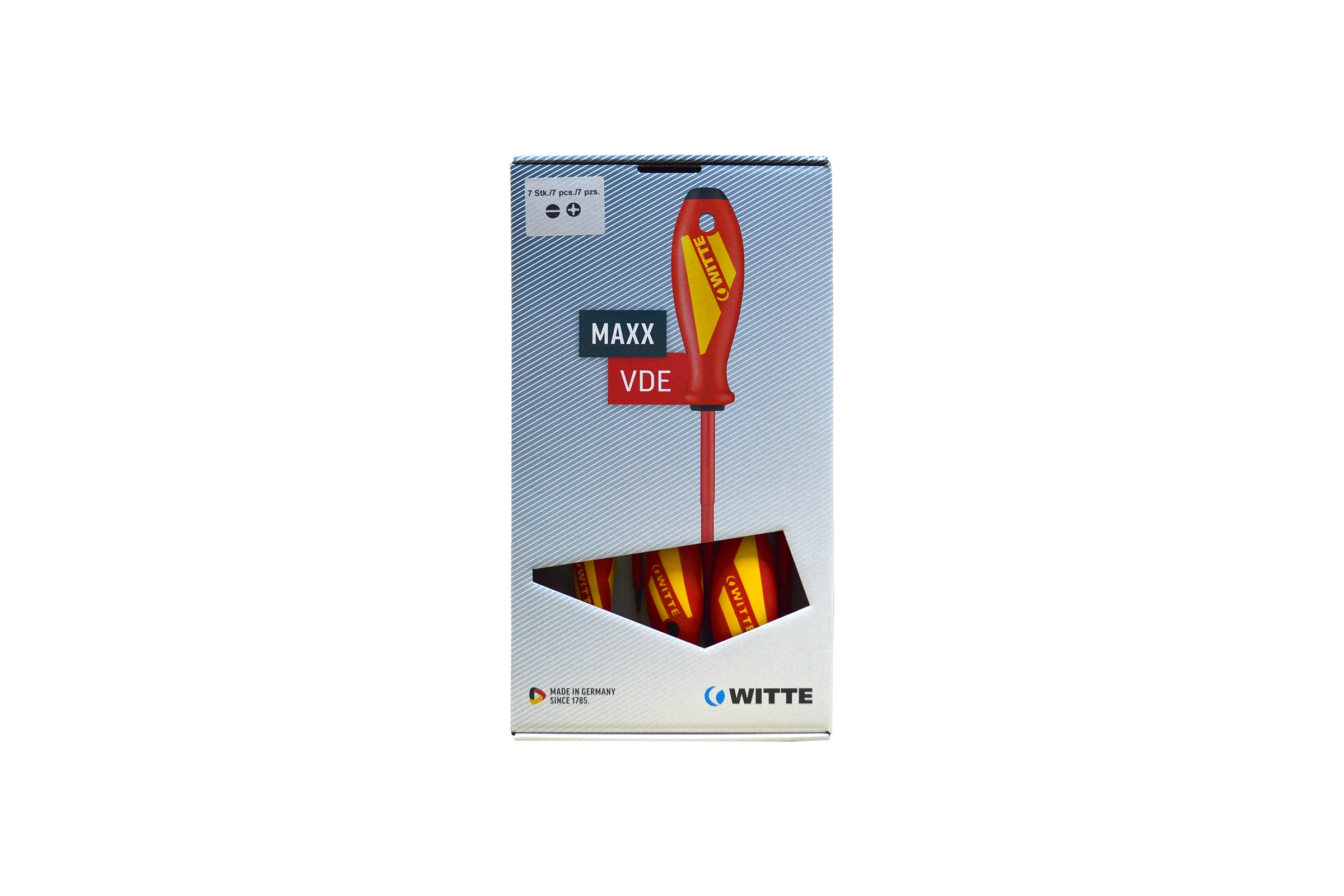 Набор отверток WITTE MAXX VDE PH/SL х 7 шт. 653747216