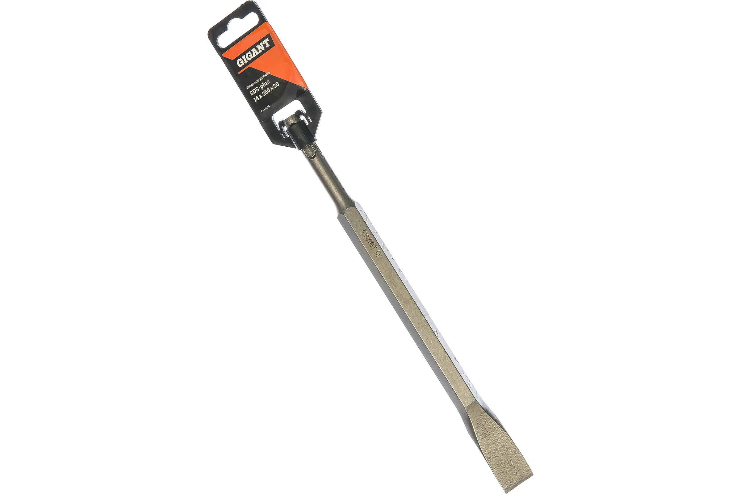 Долото плоское (20х250х14 мм; SDS-plus) Gigant G-11014