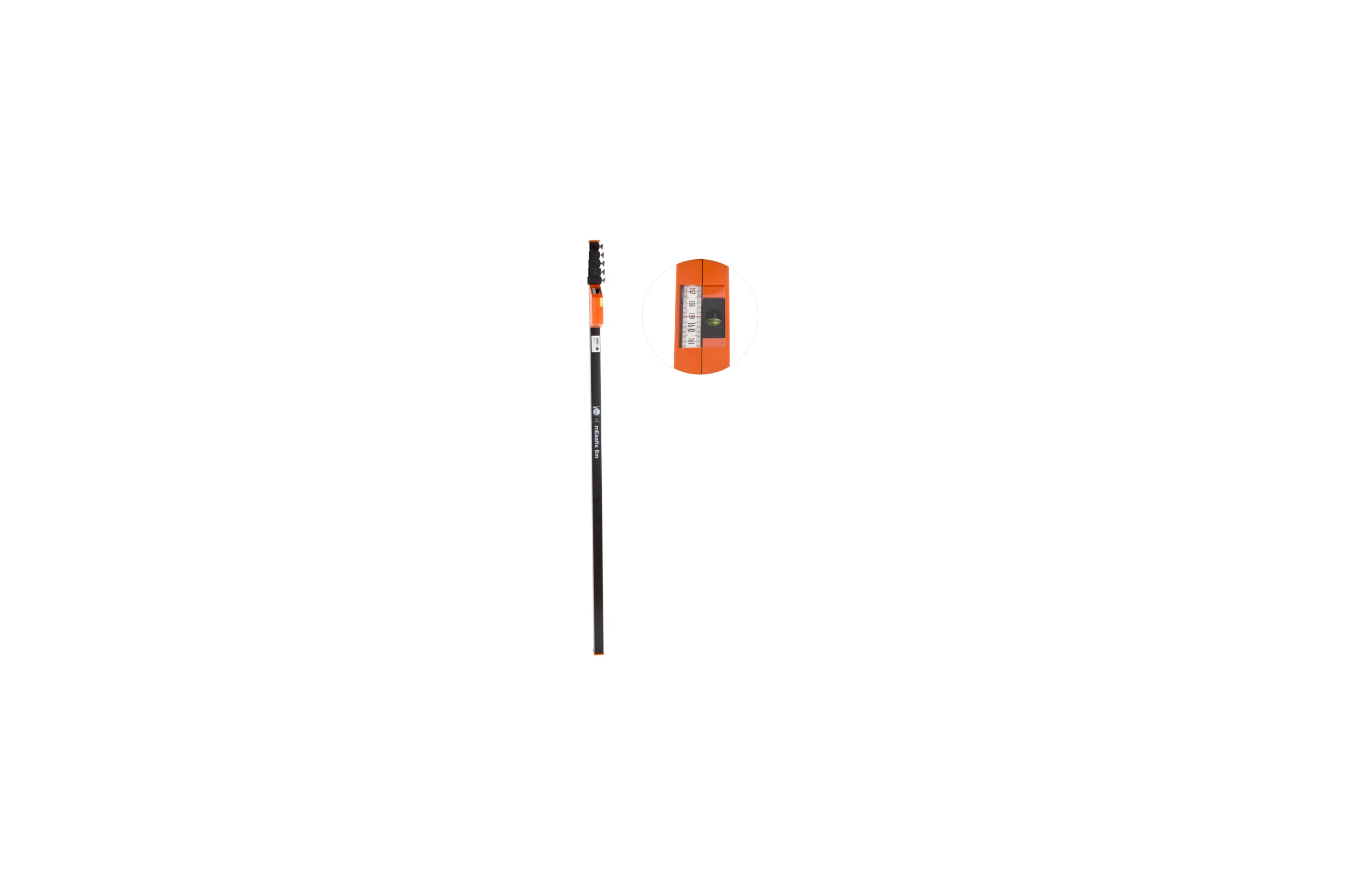 Рейка, веха, линейка измерительная телескопическая mEssfix-S 8 м NEDO F880151