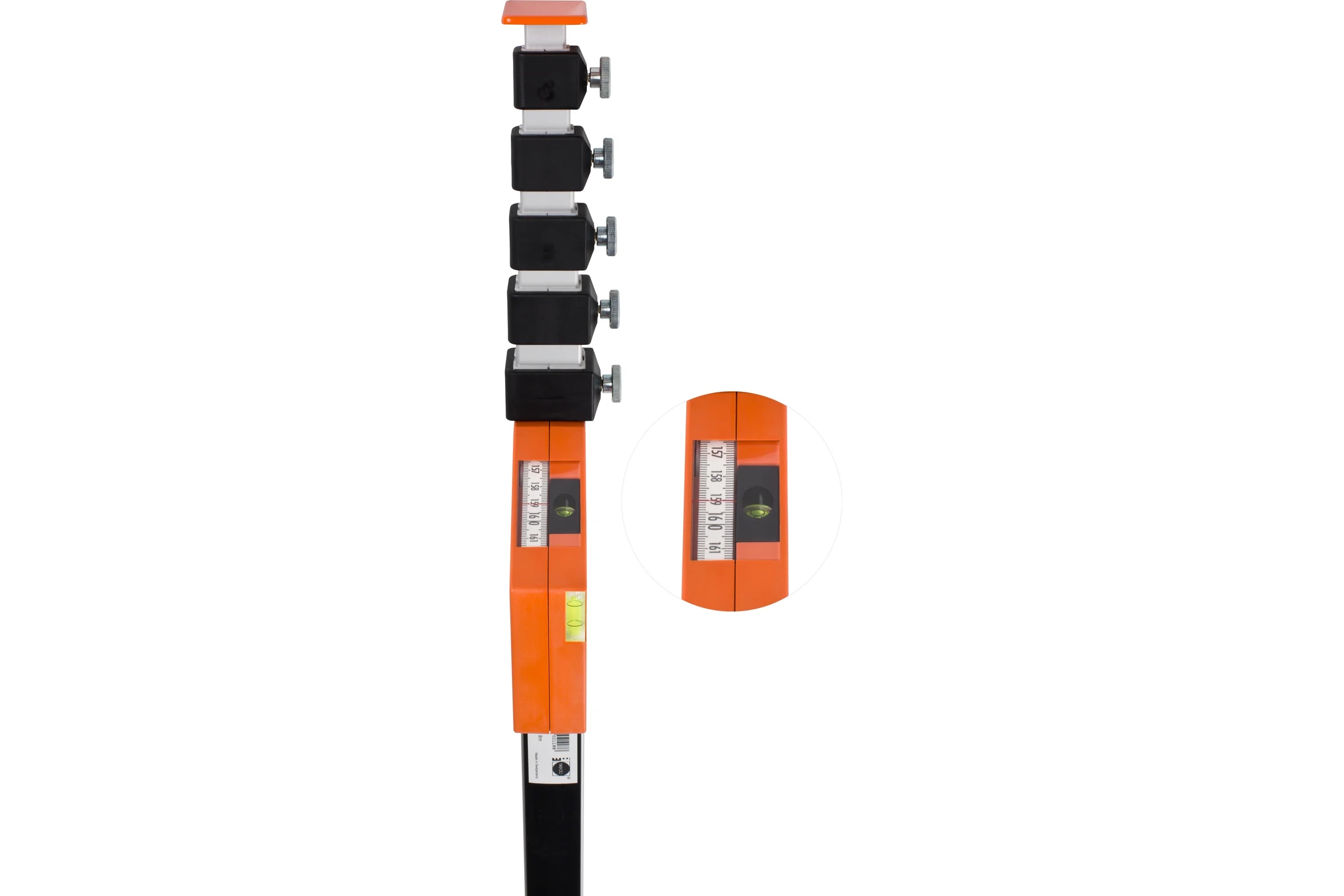 Рейка, веха, линейка измерительная телескопическая mEssfix-S 8 м NEDO F880151