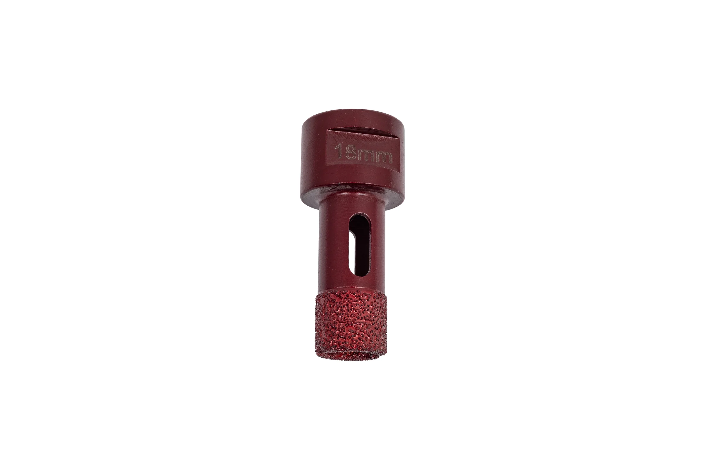 Коронка алмазная вакуумная по камню D18-15W-40L-M14 (18х40 мм; М14) MESSER 06-35-018