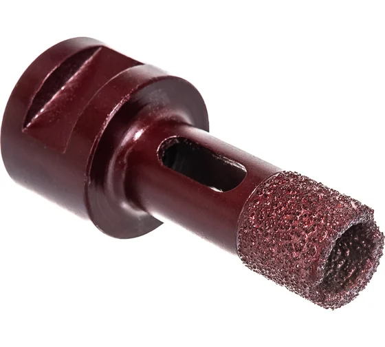 Коронка алмазная вакуумная по камню D16-15W-40L-M14 (16х40 мм; М14) MESSER 06-35-016