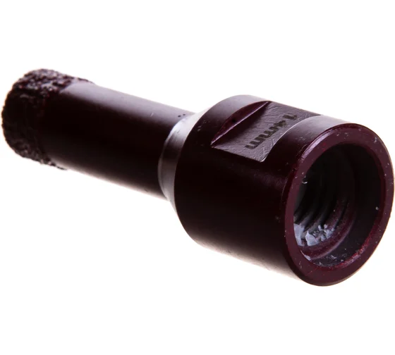 Коронка алмазная вакуумная по камню D14-10W-35L-M14 (14х35 мм; М14) MESSER 06-35-014