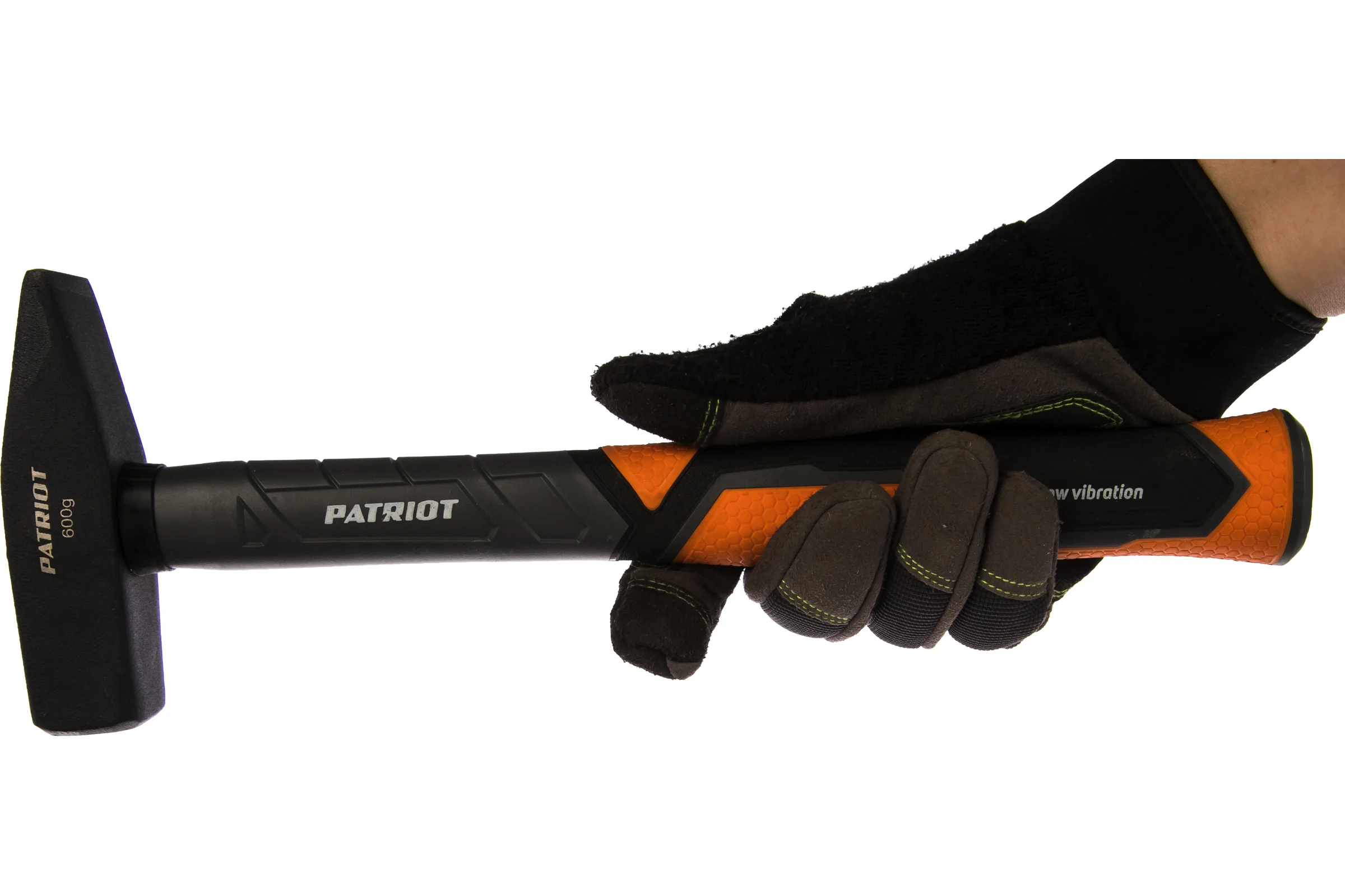 Слесарный молоток с фибергласовой рукояткой, 600г PATRIOT MHF-600 350001016