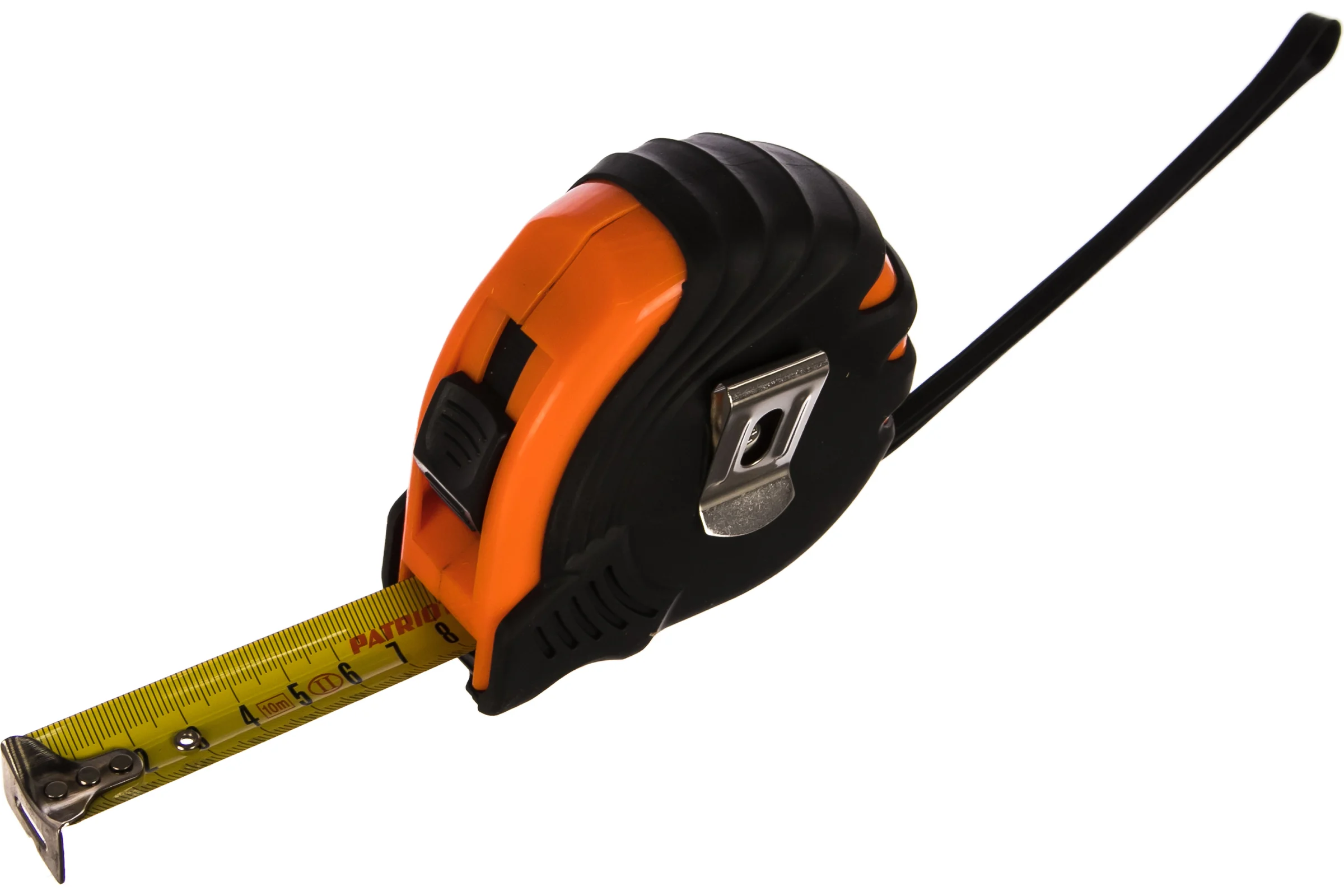 Рулетка, ударопрочный корпус, обрезиненная, 10м PATRIOT MTP-10 350005010