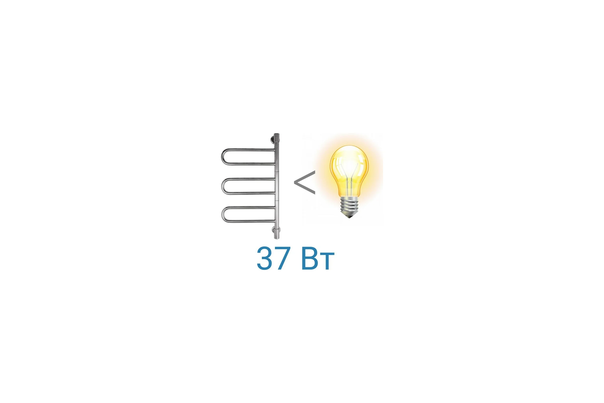 Полотенцесушитель ENERGY U chrome G3K 00000015329