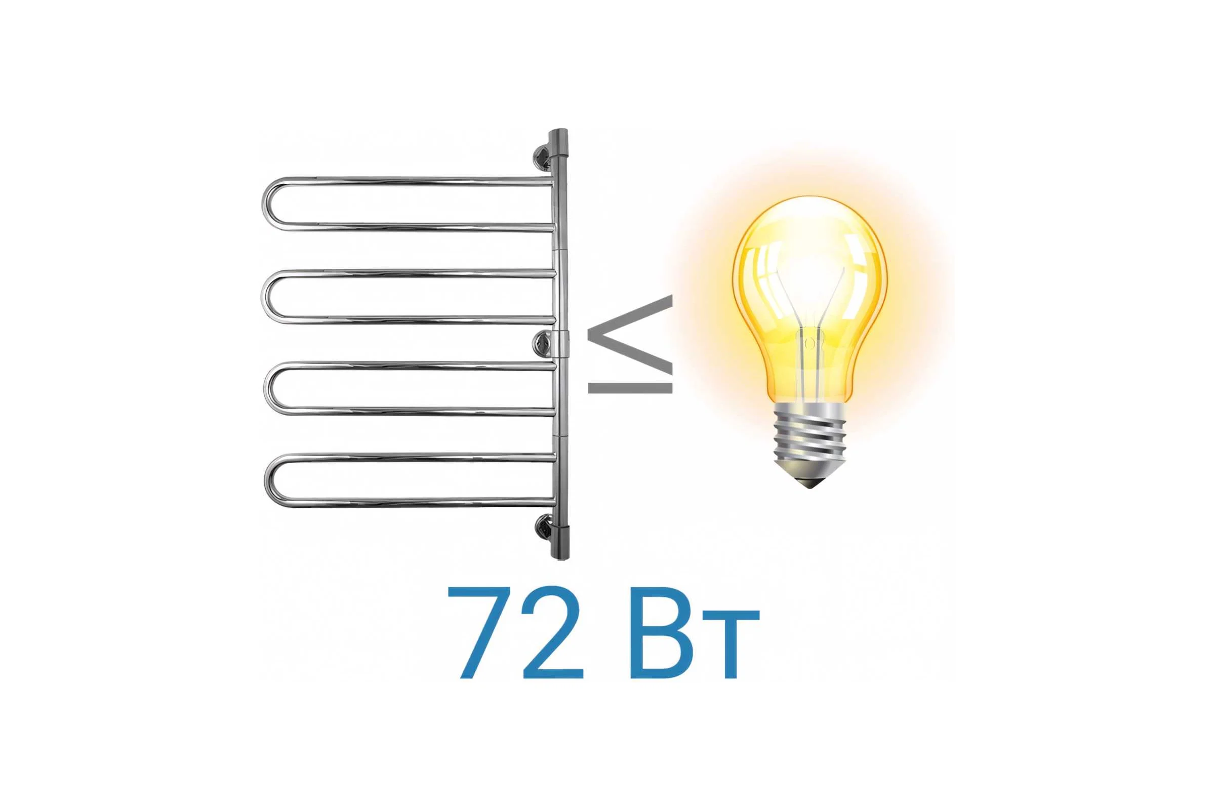Полотенцесушитель ENERGY U chrome G4 00000015330