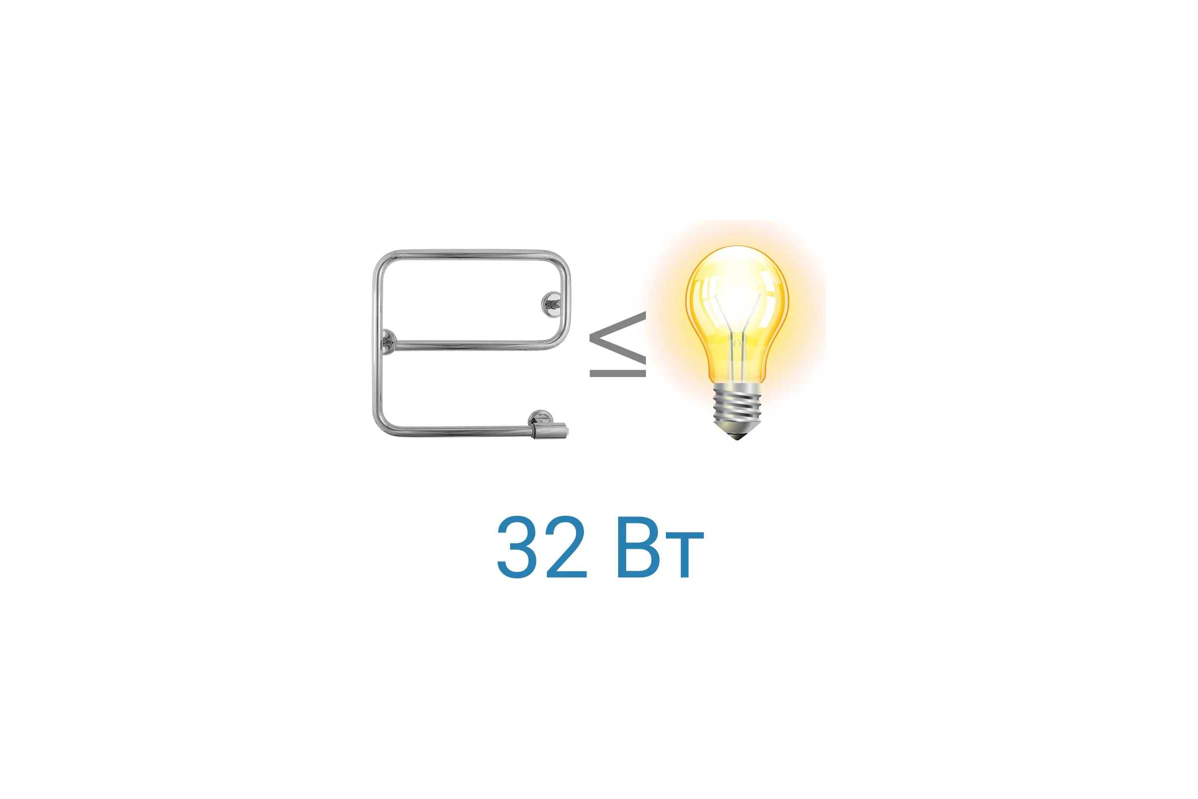 Полотенцесушитель ENERGY E chrome G1 00000015287