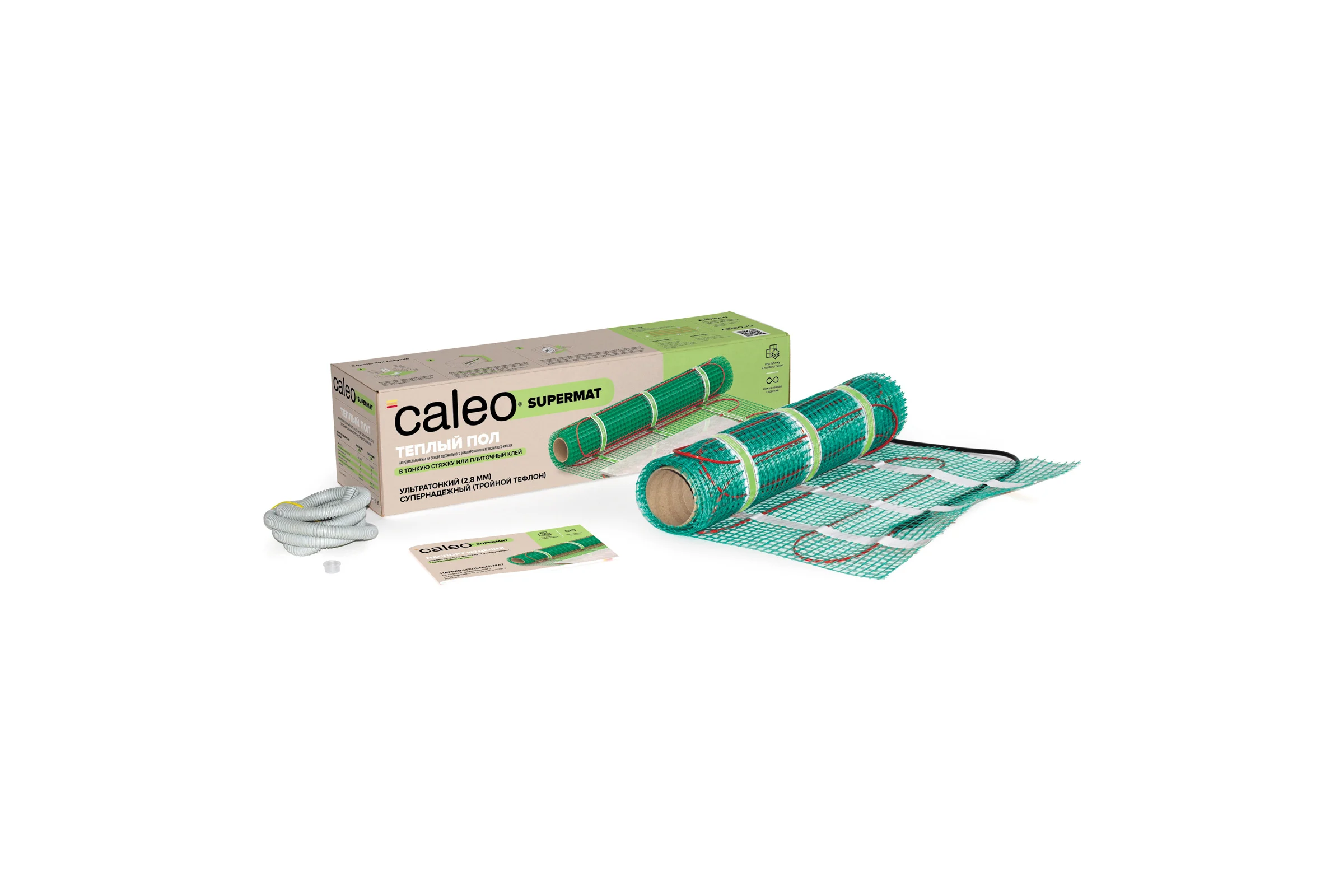 Комплект теплого пола SUPERMAT (СУПЕРМАТ) 130-0,5-0,7 Caleo КА000001699