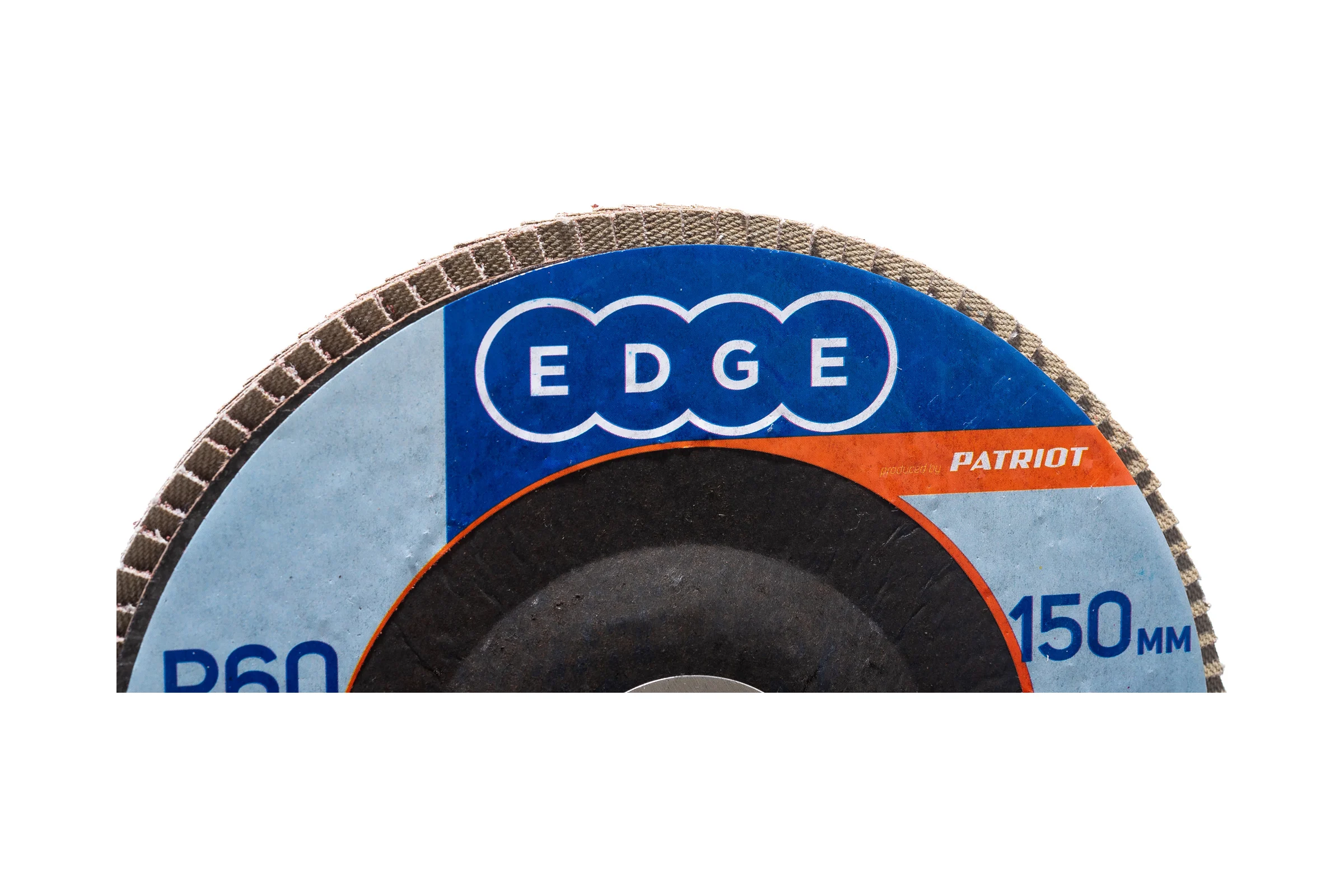 Круг лепестковый торцевой КЛТ (150х22.23 мм; P60) EDGE by PATRIOT 819010010